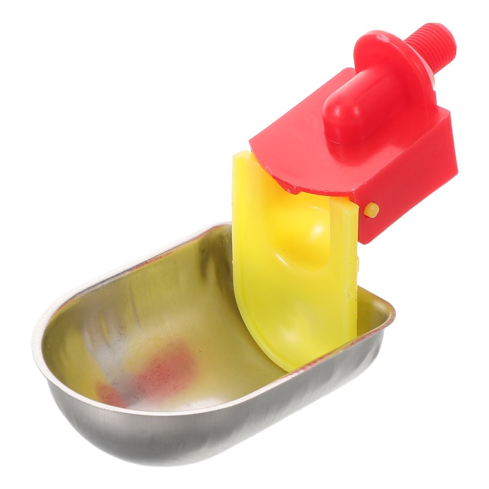 Metal Chicken Waterers Bird Cup Automatic Watering Bowl for Chickens