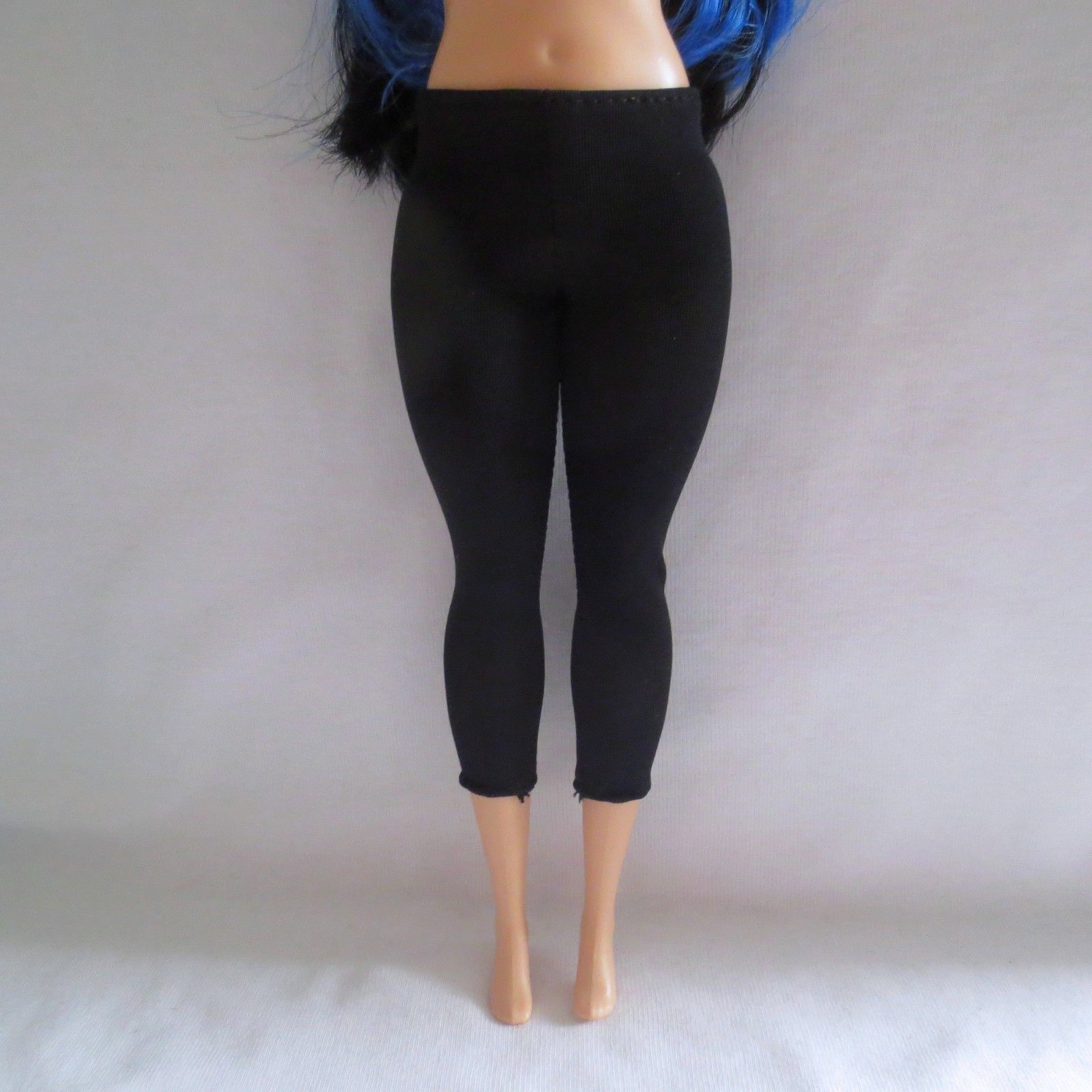NEW Barbie Made To Move Curvy & Original Doll Black Leggings Fashionista Pants