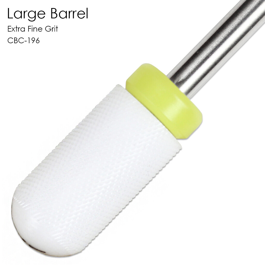 PANA 3/32" Shank Size - Smooth Top Large/Small Barrel Nail Ceramic Bit