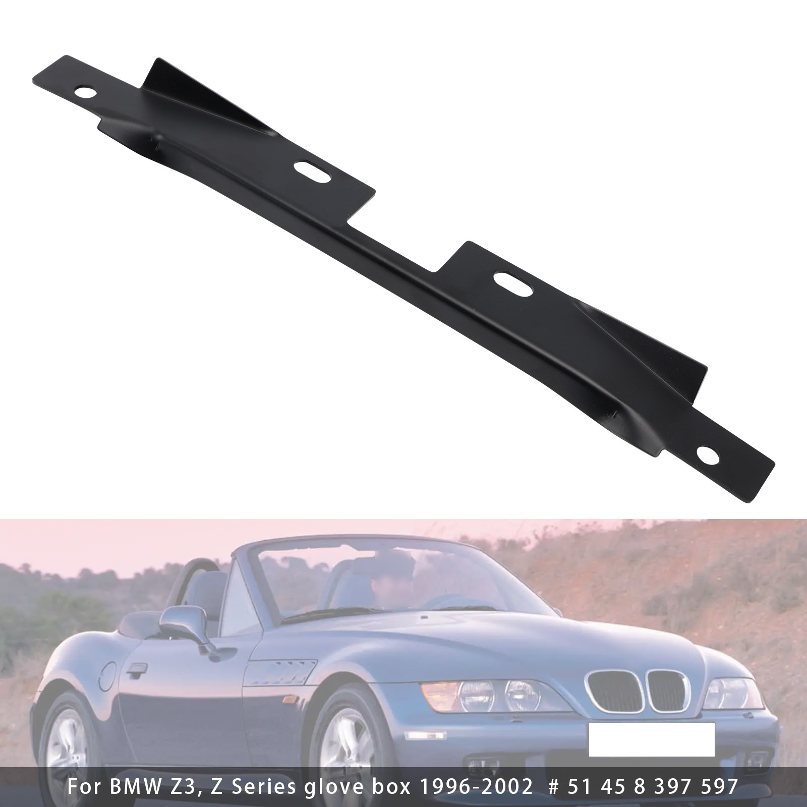 51458397597 Glove Box Repair Bracket For BMW Z3 SERIES S52 S54 M52 M44 96-02