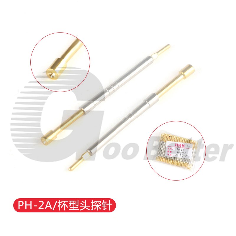 Multiple Types Spring Test Probe Pogo Pin Receptacle Tool Diameter 0.75mm-3.40mm