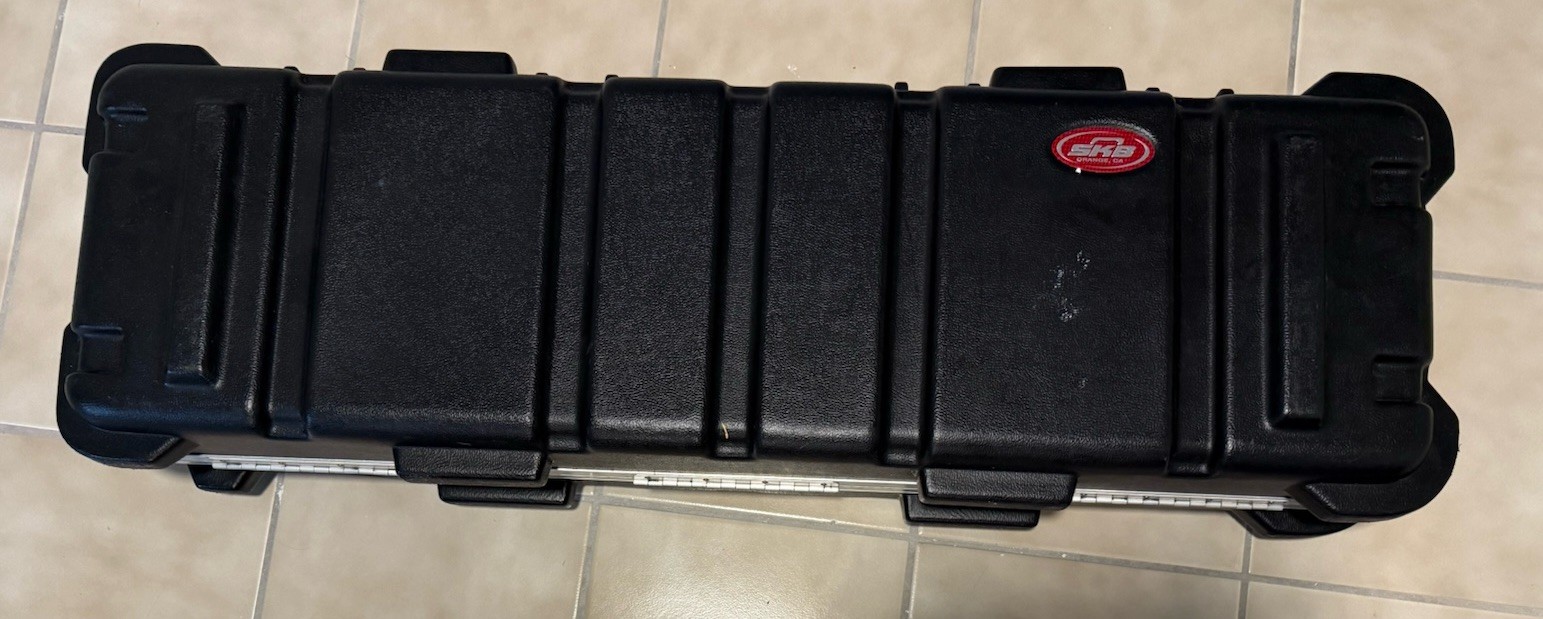 -SKB Hard Waterproof Rifle/Bow Case 42 X 12 X 7 Wheeled Travel Padded Case