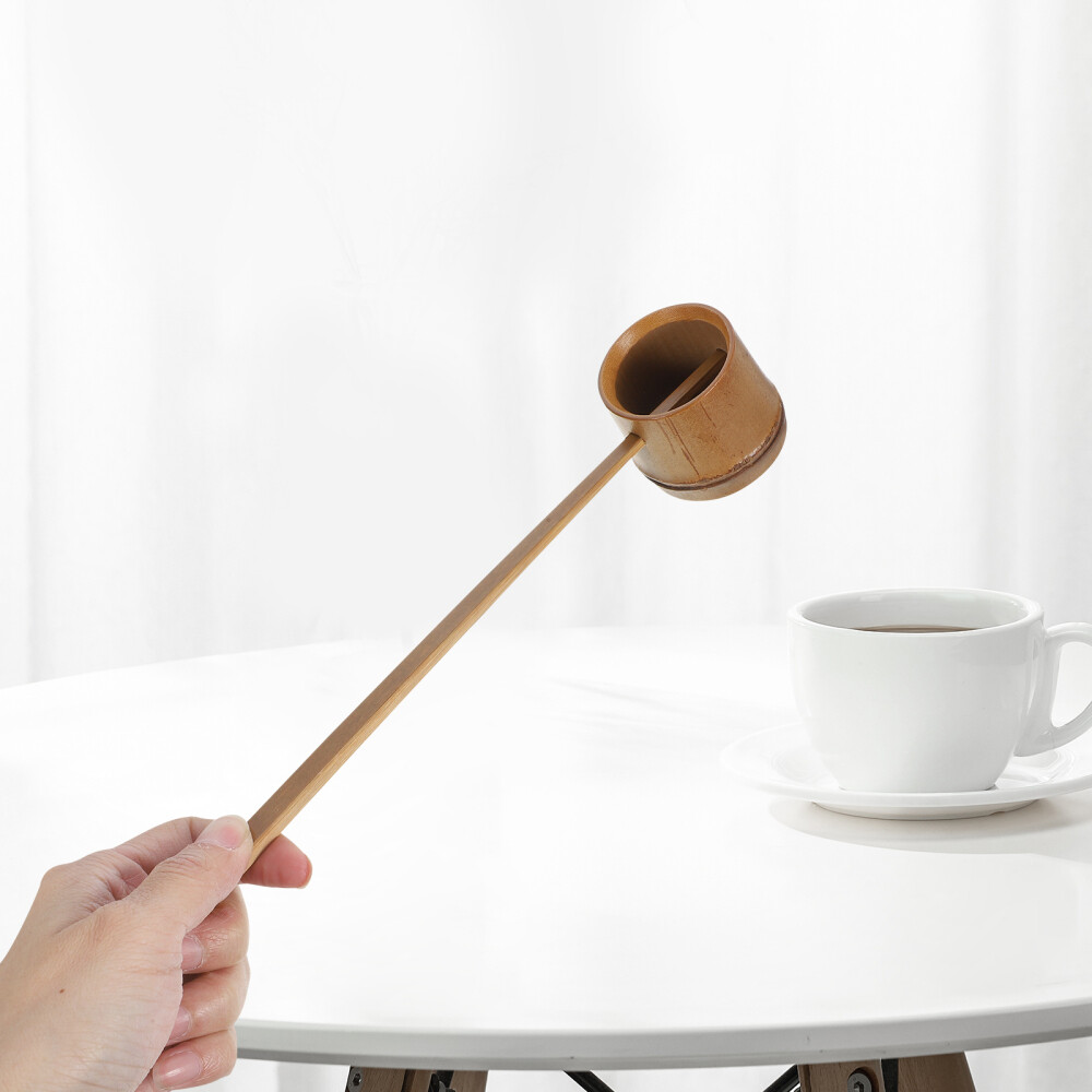 Japanese Water Ceremony Ladle Serving Bamboo Spoon