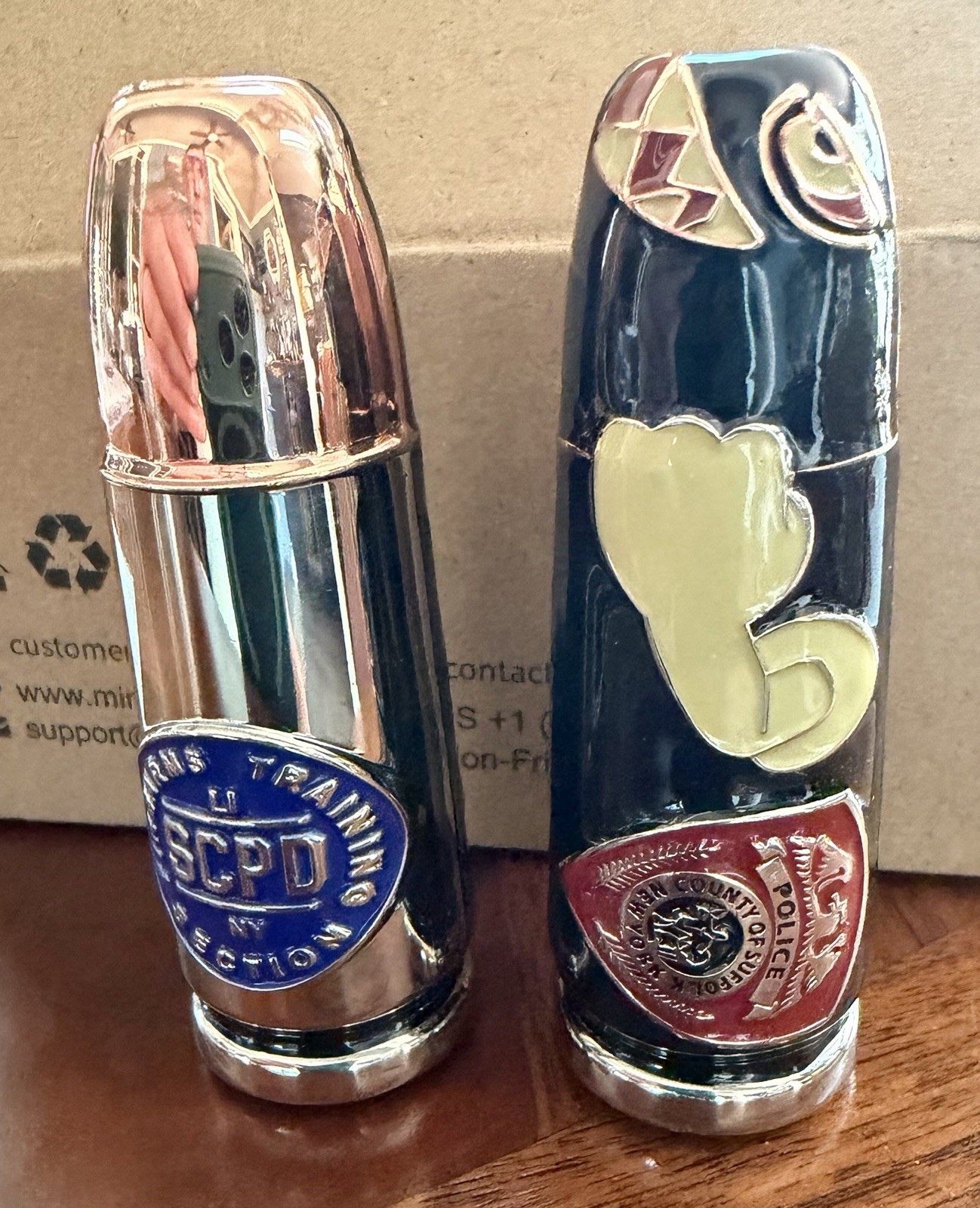 SUFFOLK COUNTY POLICE SCPD BULLET RANGE FIREARMS PAPERWT CHALLENGE COIN NEW YORK