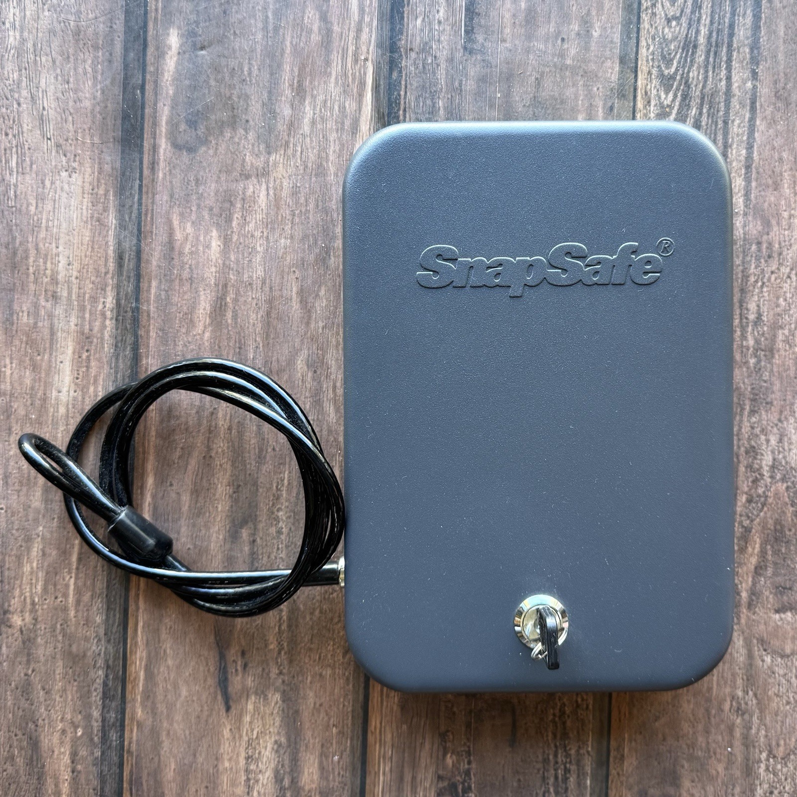 SnapSafe Key Lock Box 9.5" x 6.5" x 2" Cable Included
