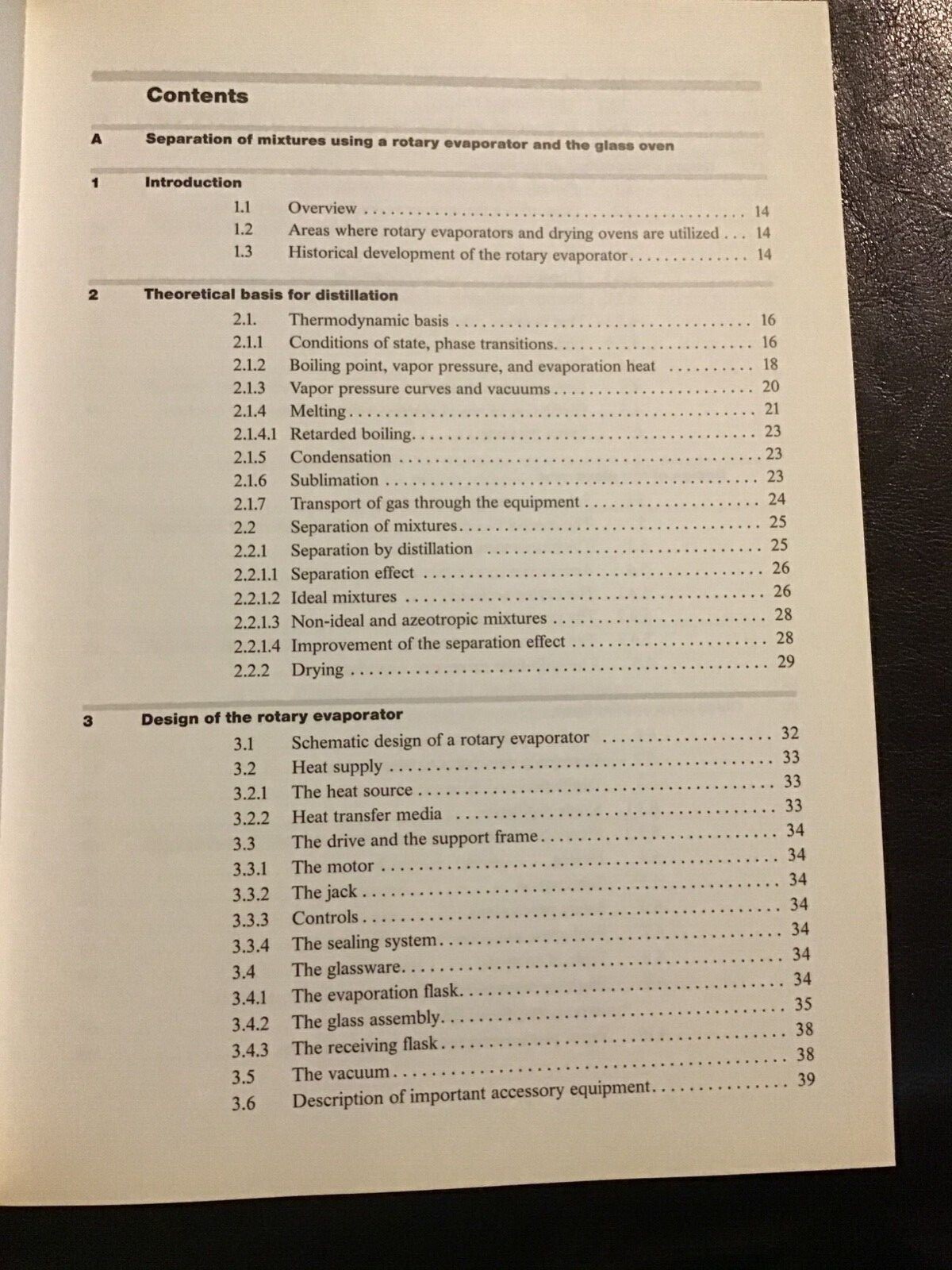 Buchi The Laboratory Assistant - Instruction Manual/User Guide, Second Edition