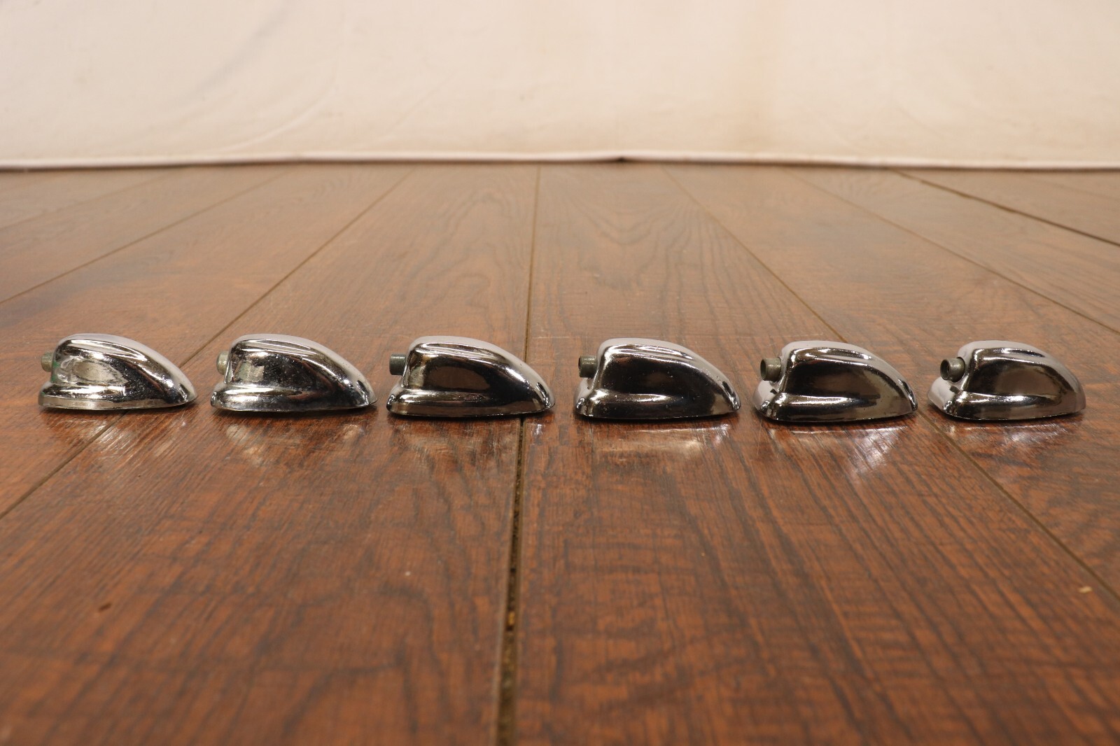 Unbranded Chrome Tom Drum Lugs 6pk #2