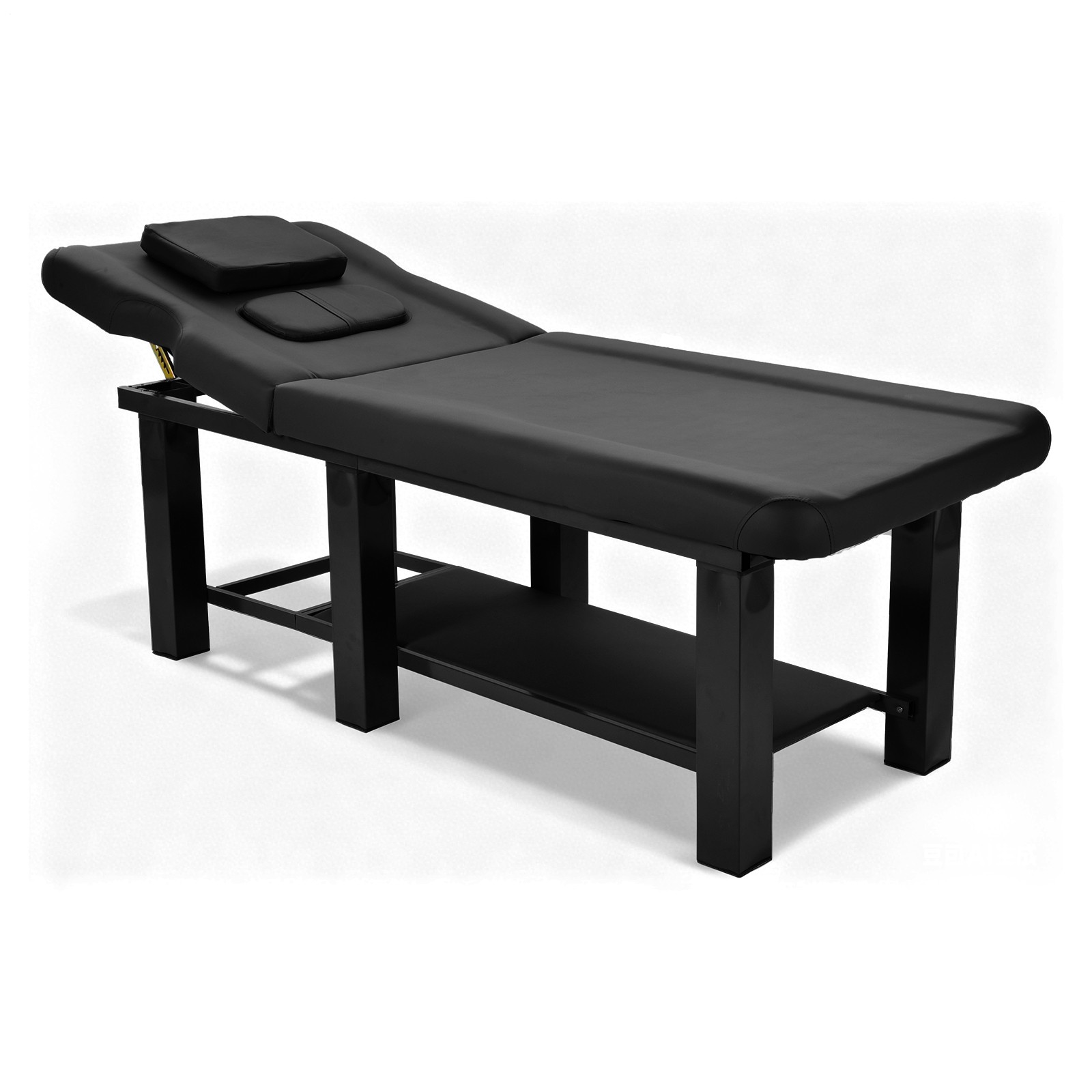 Heavy Duty Massage Bed Salon Table with Memory Foam for Physical Therapy, Black