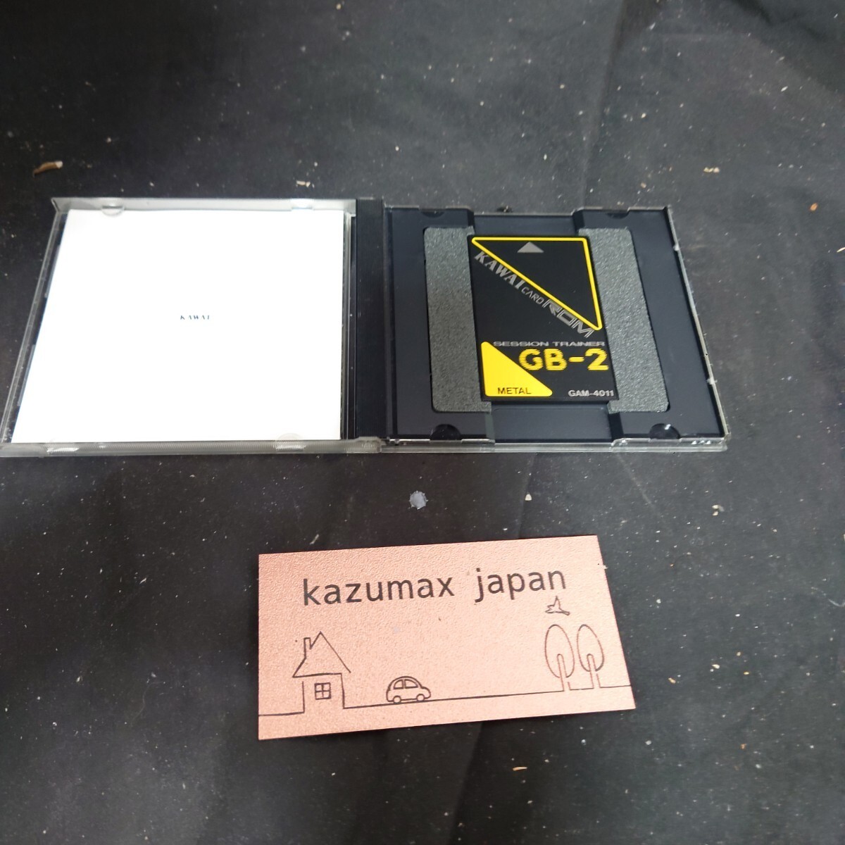 Kawai GAM-4011 GB-2 Metal Card ROM Sound Module Expansion Card Tested