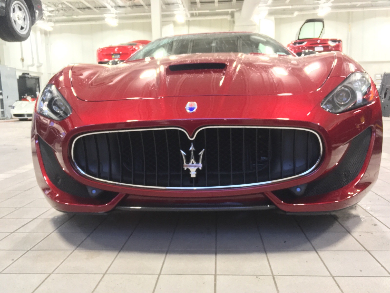 Maserati Gt Grantourismo 2013-17 Front Bumper Skid Plates Guards