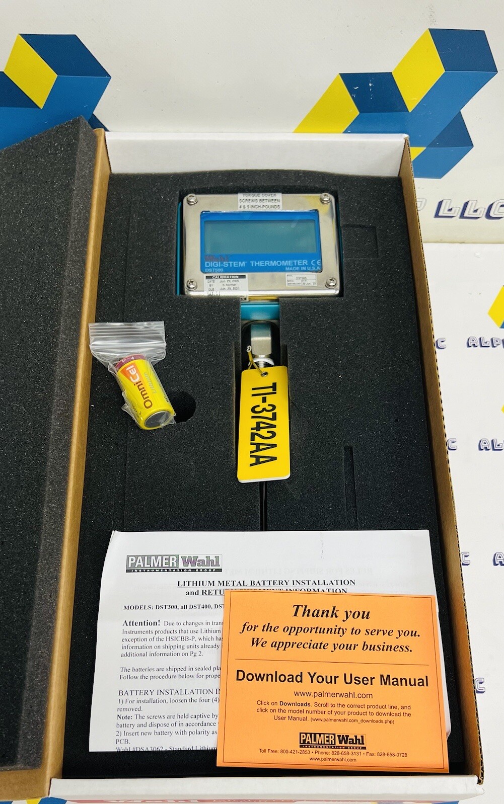Palmer Wahl DST500 Digi-Stem RTD Thermometer