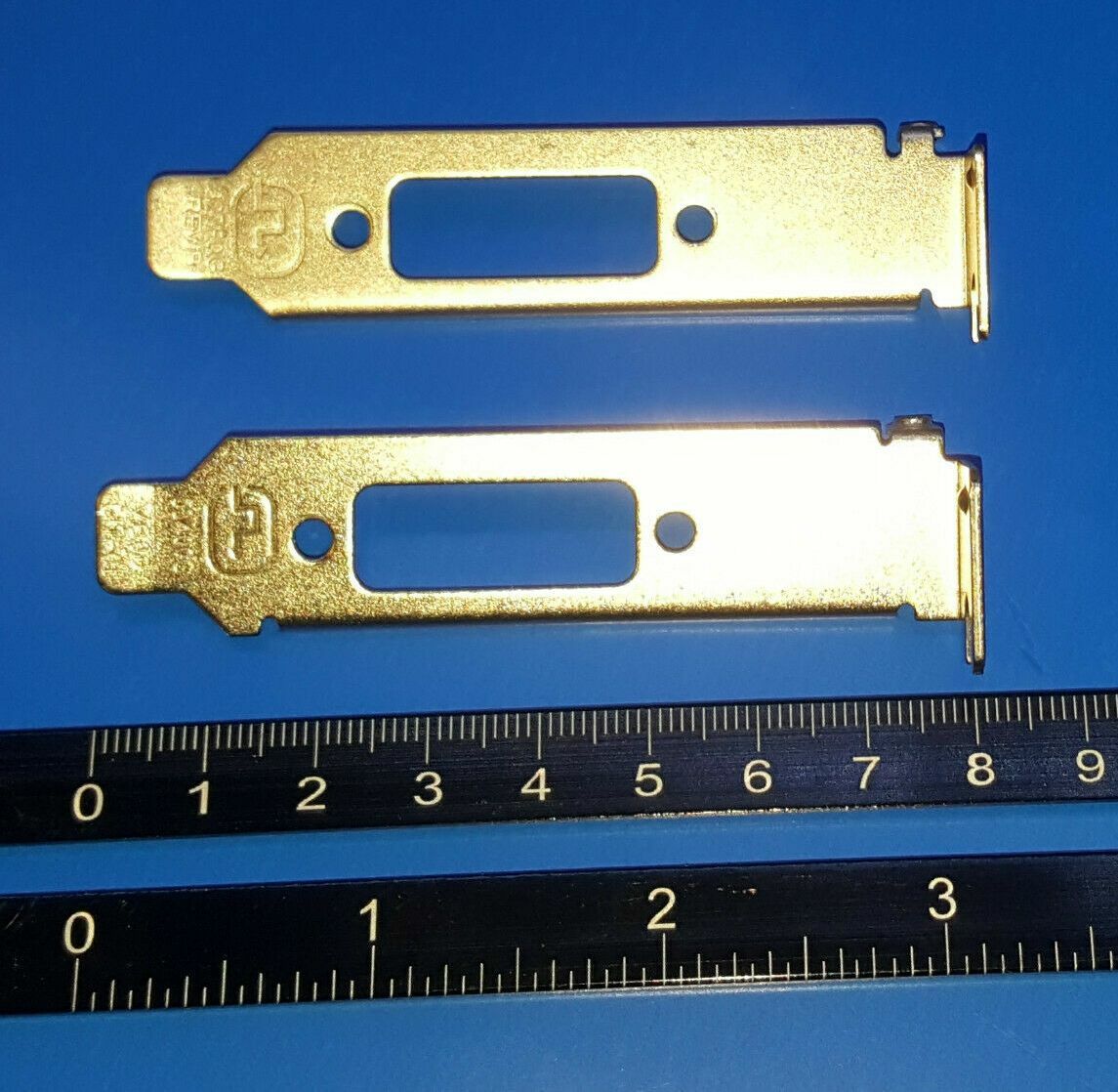 Lot of 2 Low Profile SFF Brackets NVIDIA NVS 290 300 315 Video Graphics Card