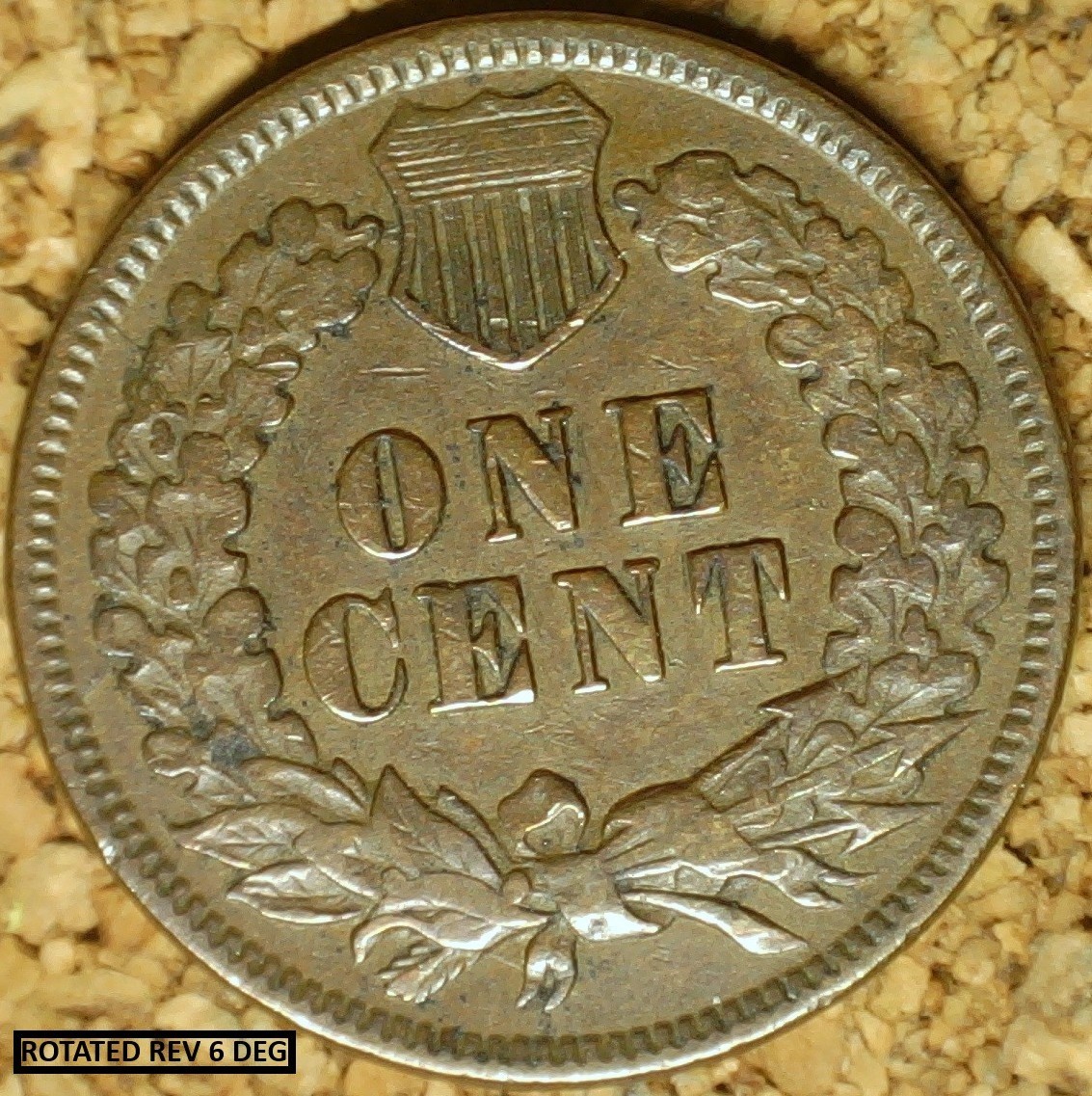 1872 Indian Head Cent - EXTRA FINE REPUNCHED DATE, REV CRACKS, BROKEN D (K763)