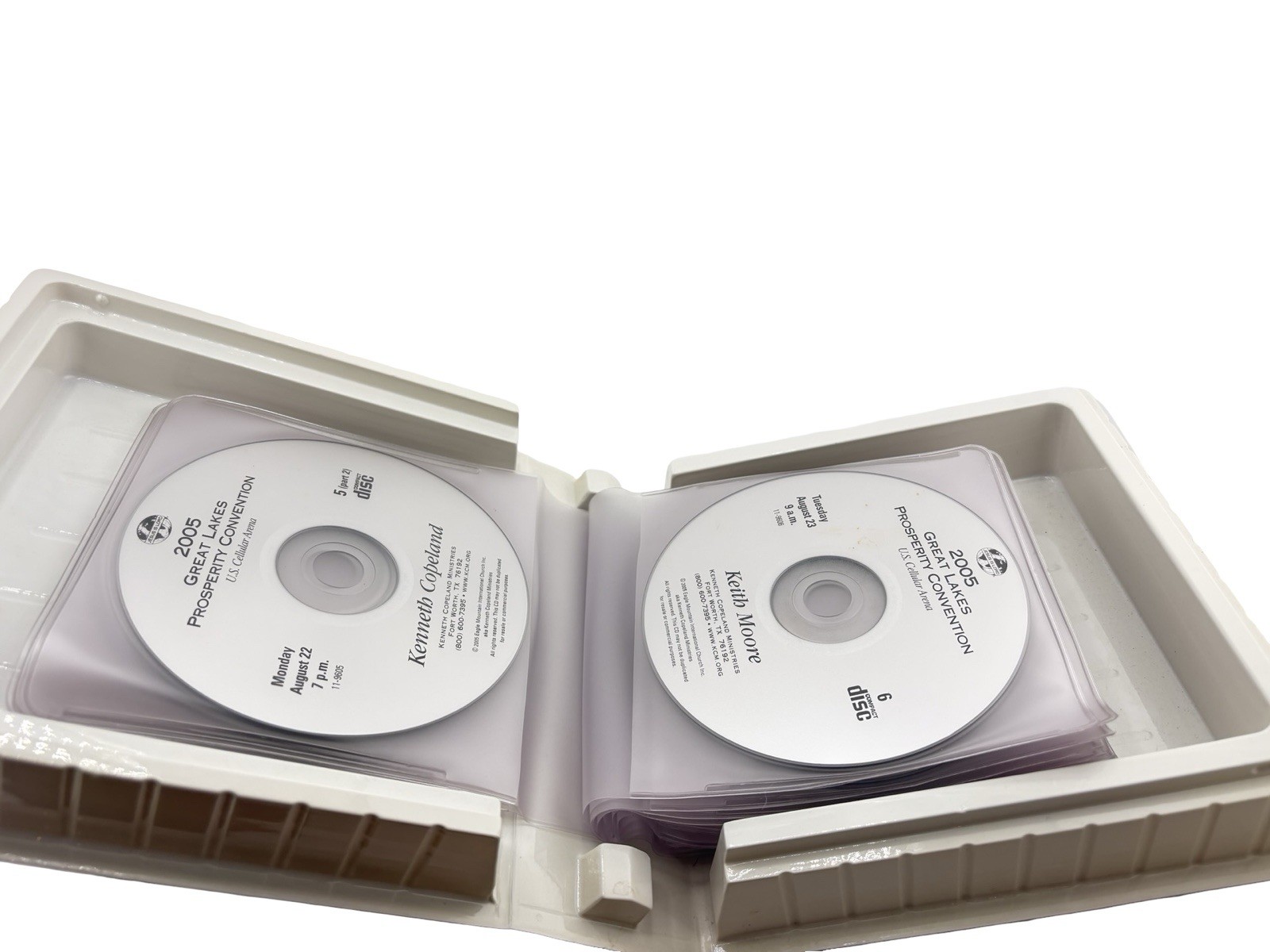 2005 Great Lakes Prosperity Overflow Convention Kenneth Copeland 31 CD Set