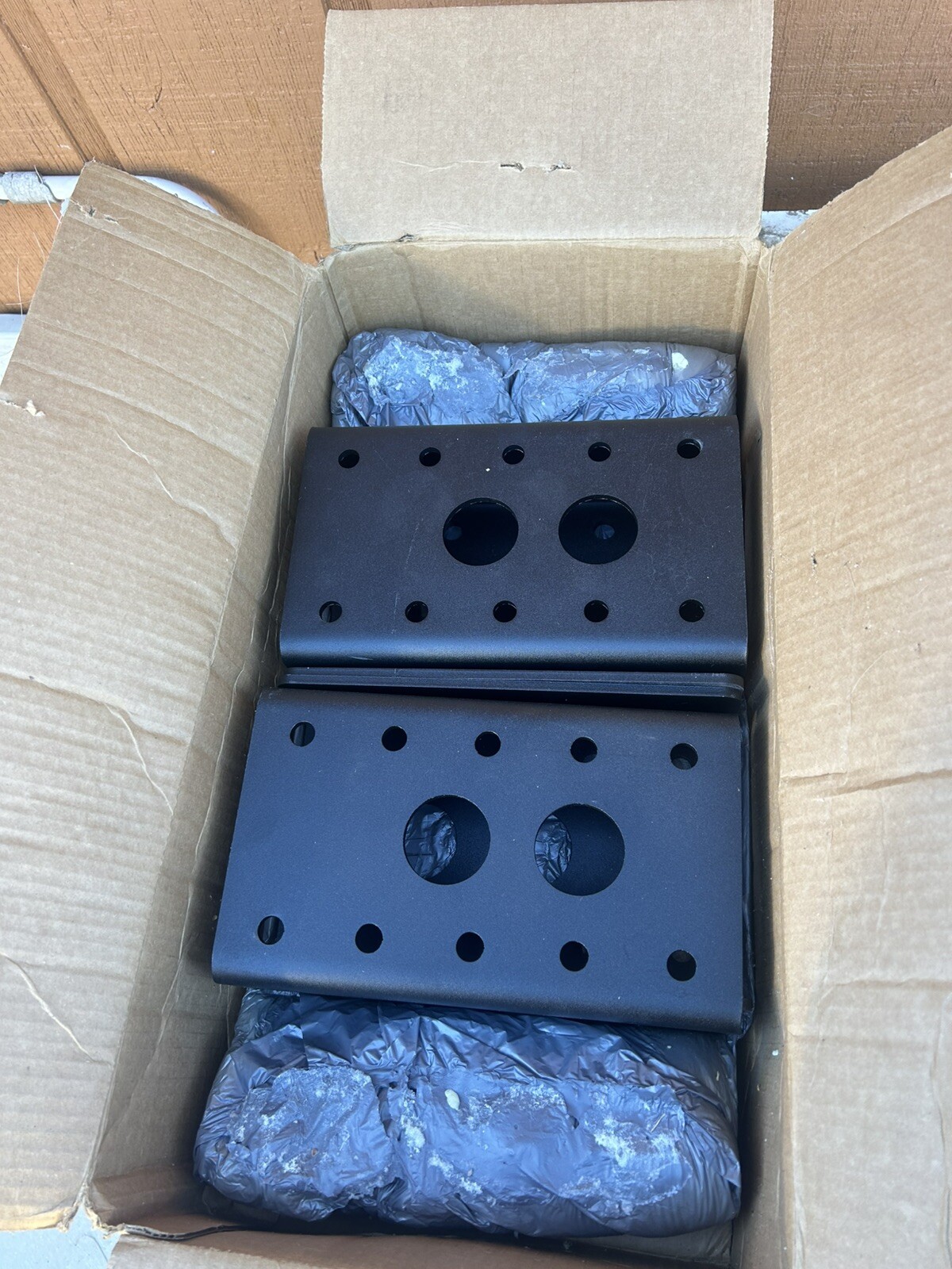 New EQsystems level leg mounts, open box  never installed, for class A diesel.