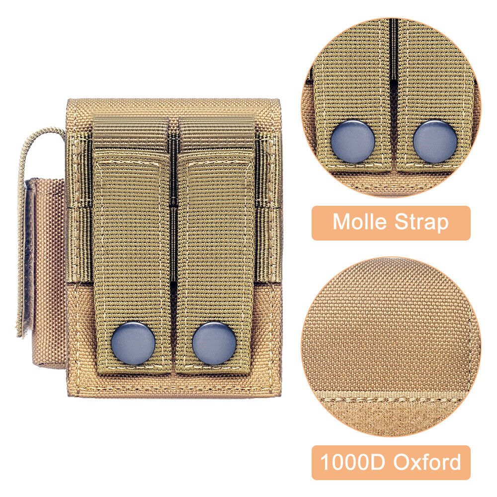 Molle Tactical Storage Cigarette Pouch Mini Wallet EDC Tool Gadget Waist Pack