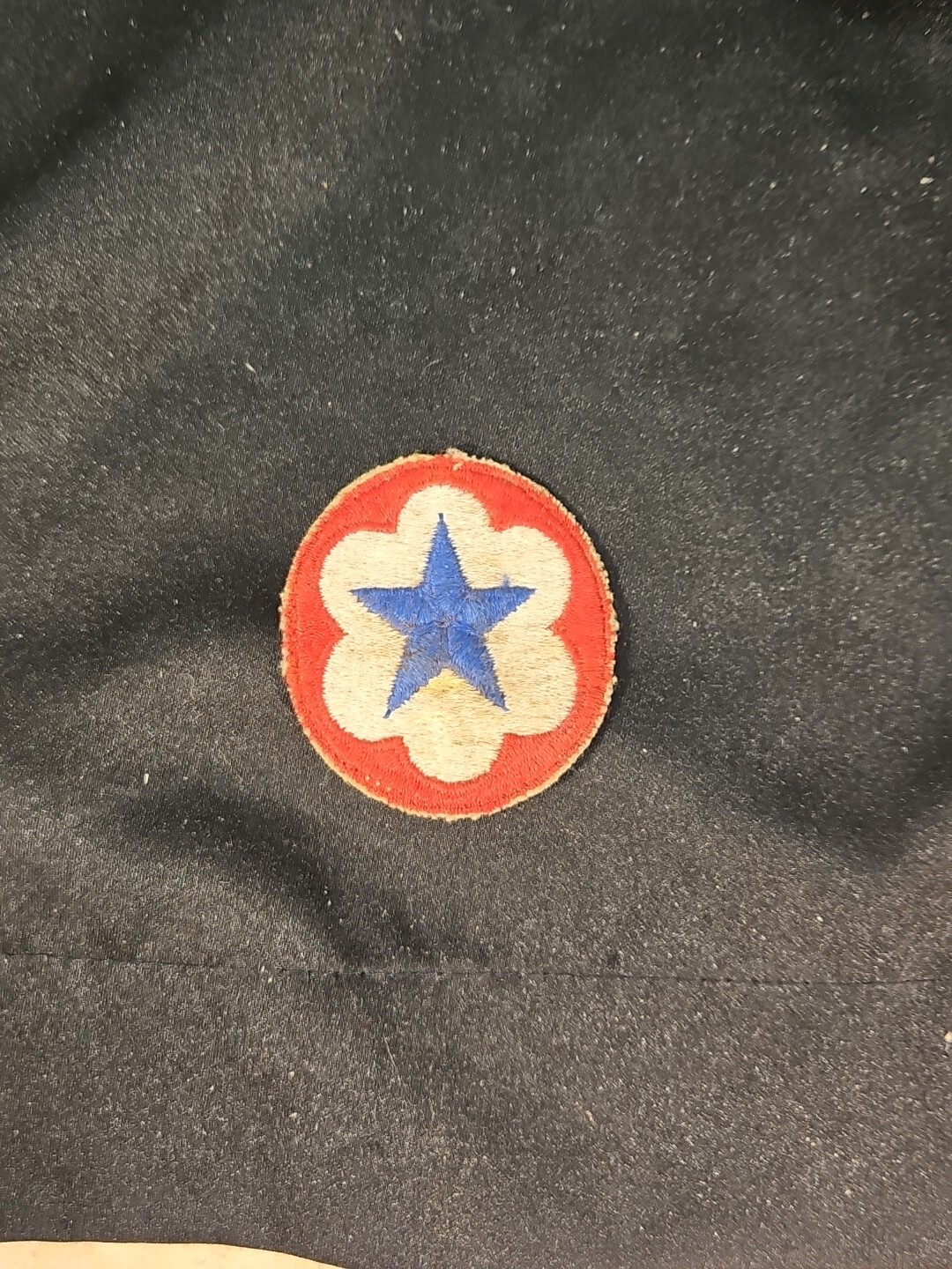 US ARMY SERVICE FORCE ww2 original Ground Force Vintage Patch Fair Condition