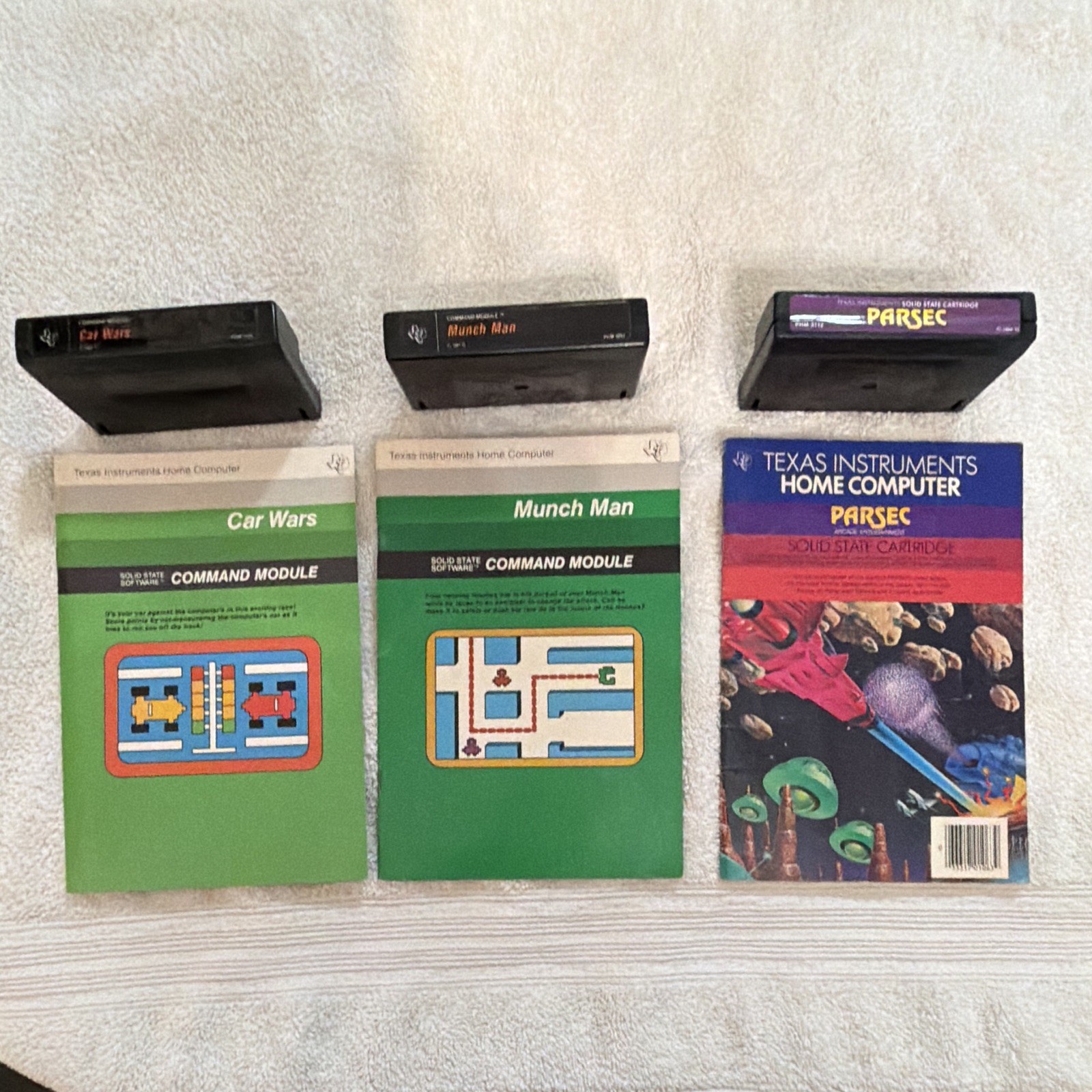Texas Instruments TI-99/4A Home Computer w/ Manuals, Controllers & Modulator