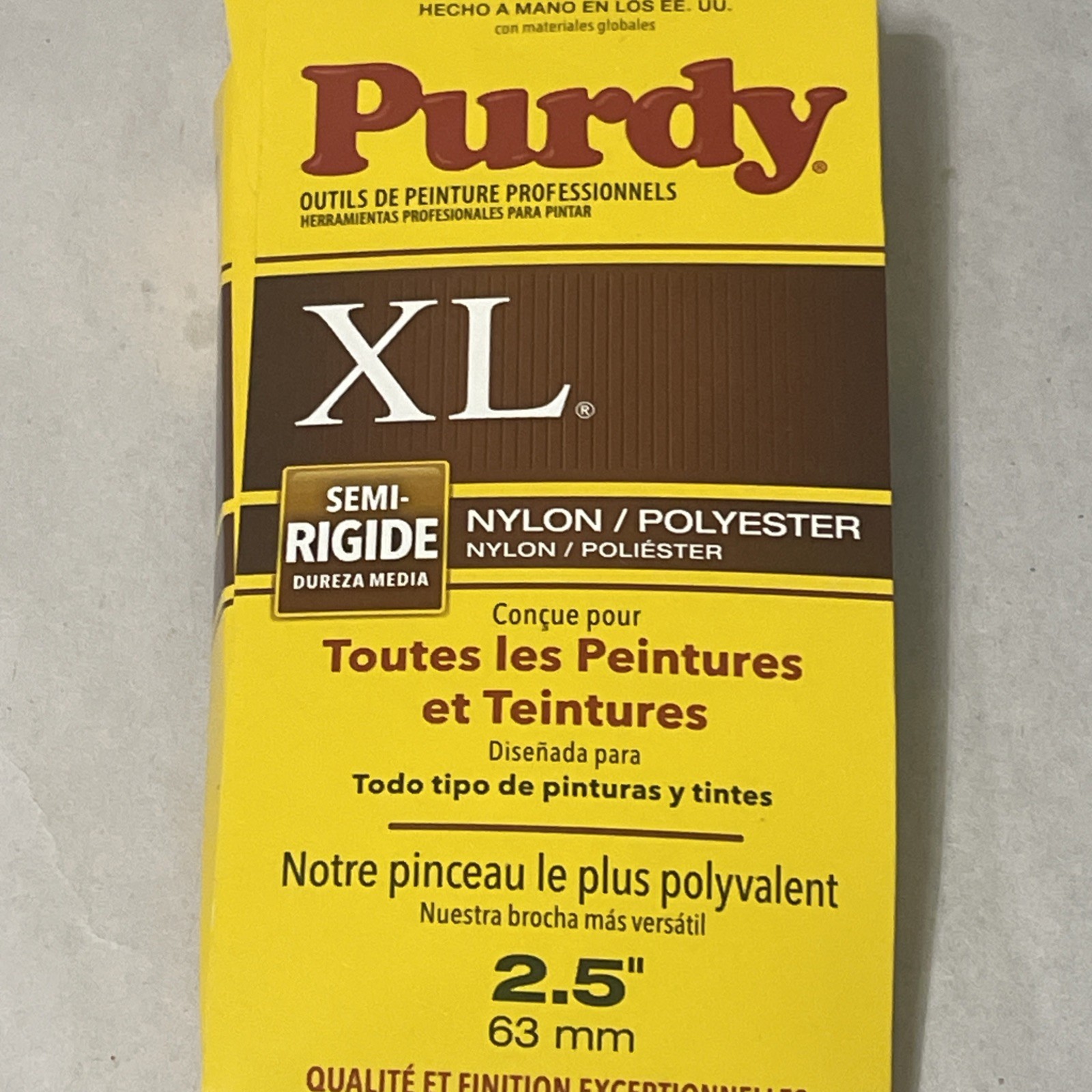 Purdy XL BOW 2.5" Medium Stiff Paint Brush