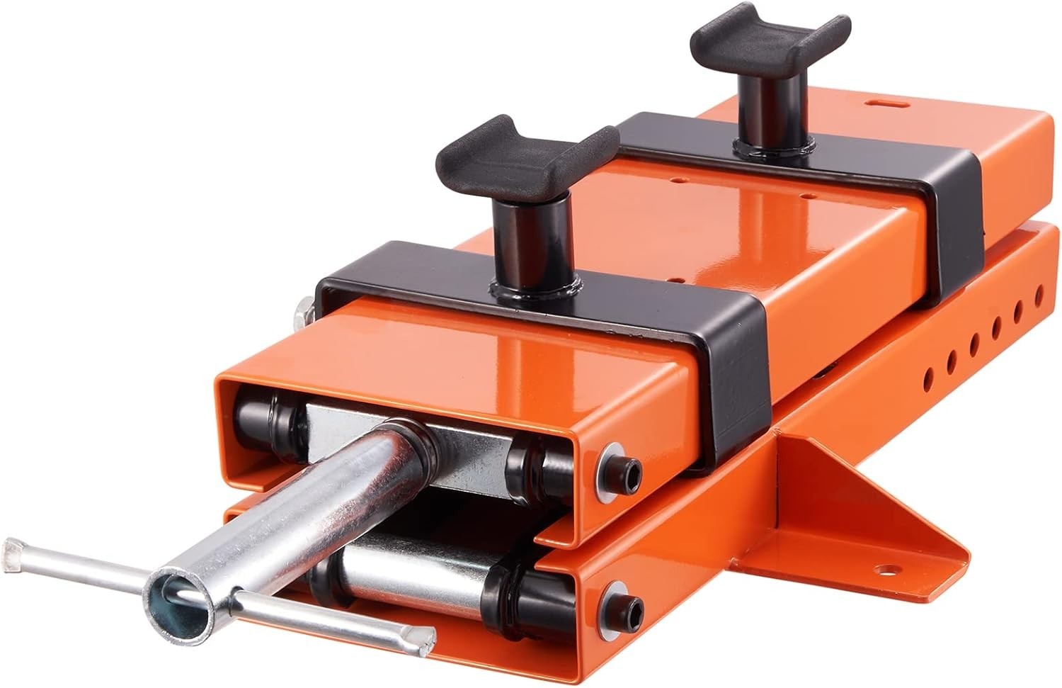 Motorcycle Lift 1100 LBS Center Scissor Jack Hoist Stand VEVOR Saddle Safety