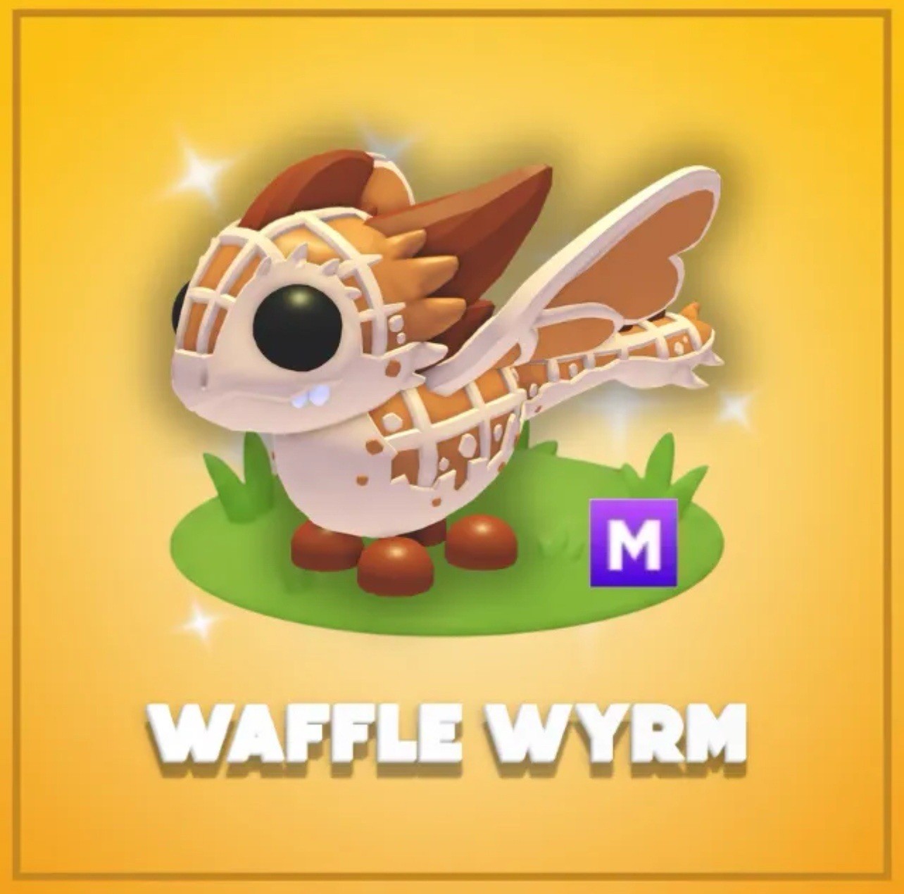 Mega Waffle Wyrm-  Adopt Your Pet From Me Today!