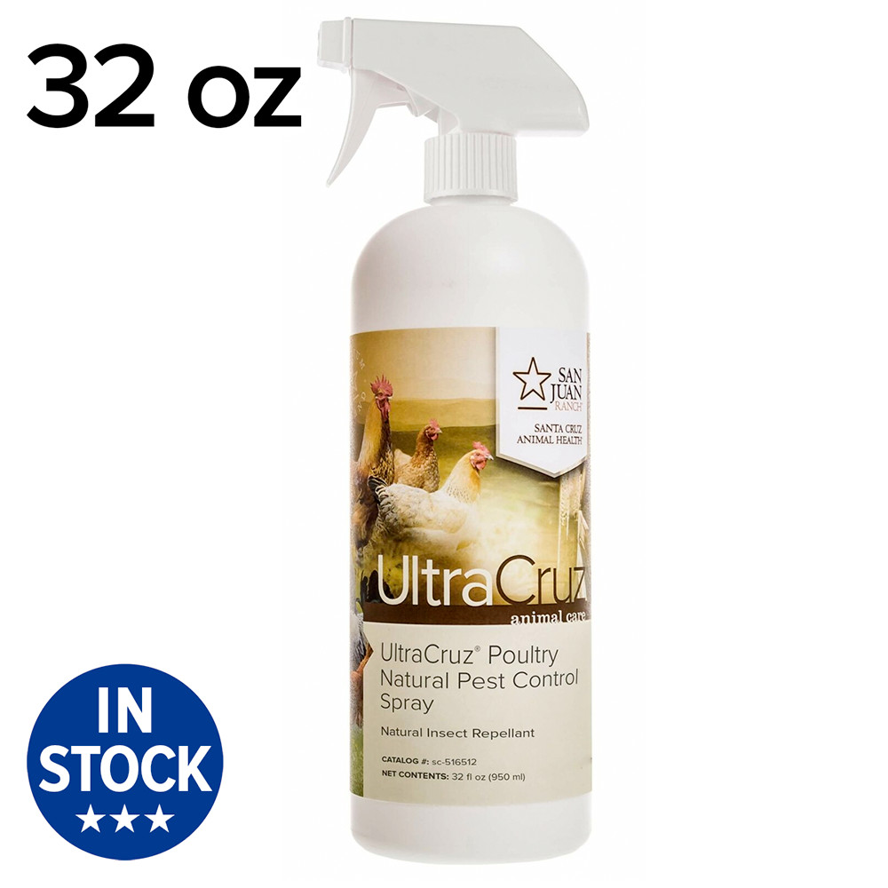 UltraCruz Poultry Natural fly Spray, 32 oz