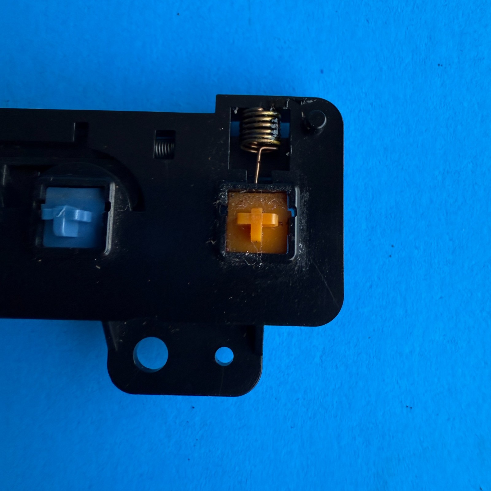 CASIO MT-100 Vintage Keyboard Part: Push Button Group Mechanism Rhythm Select