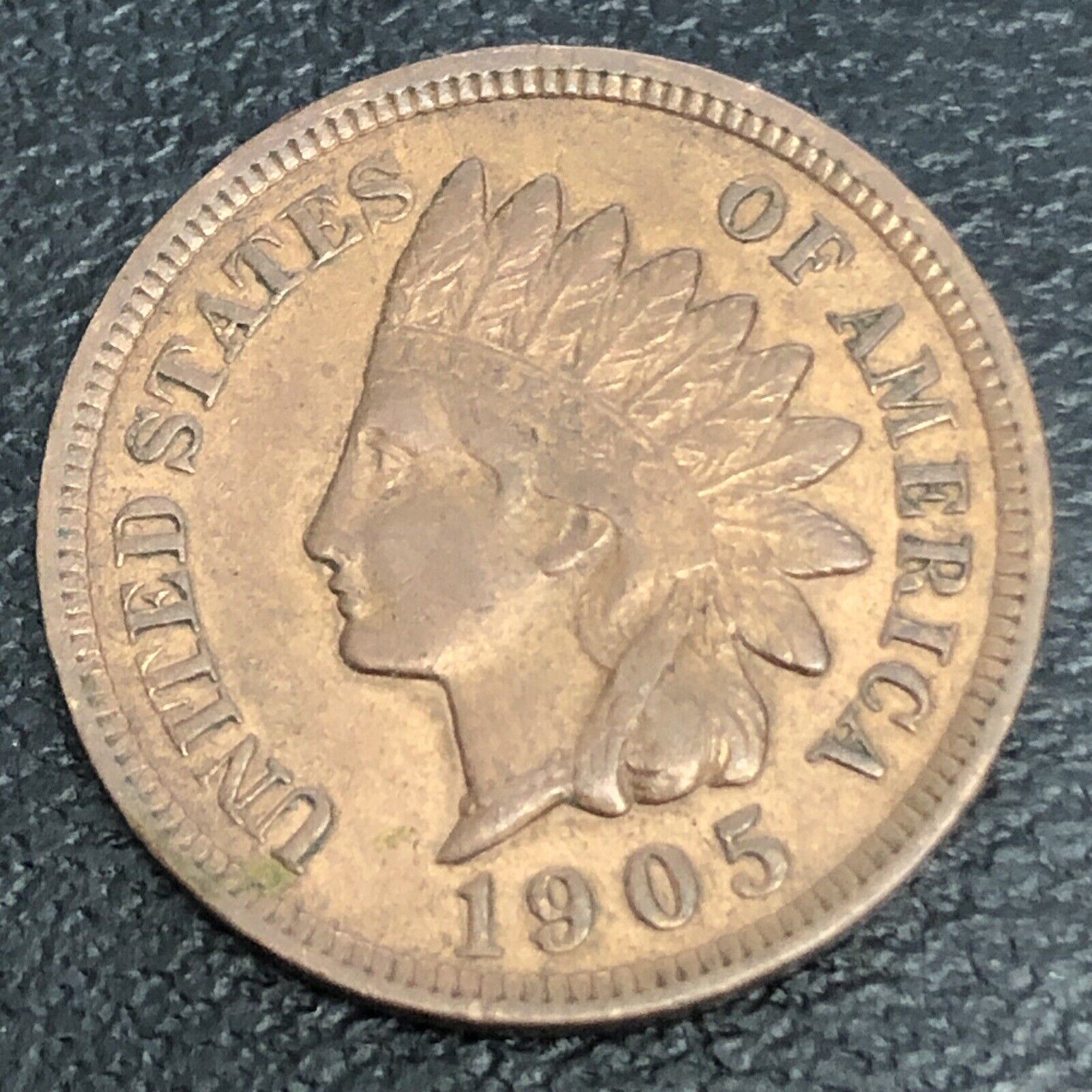 1905 Indian Head Cent 1c Better Grade #37578