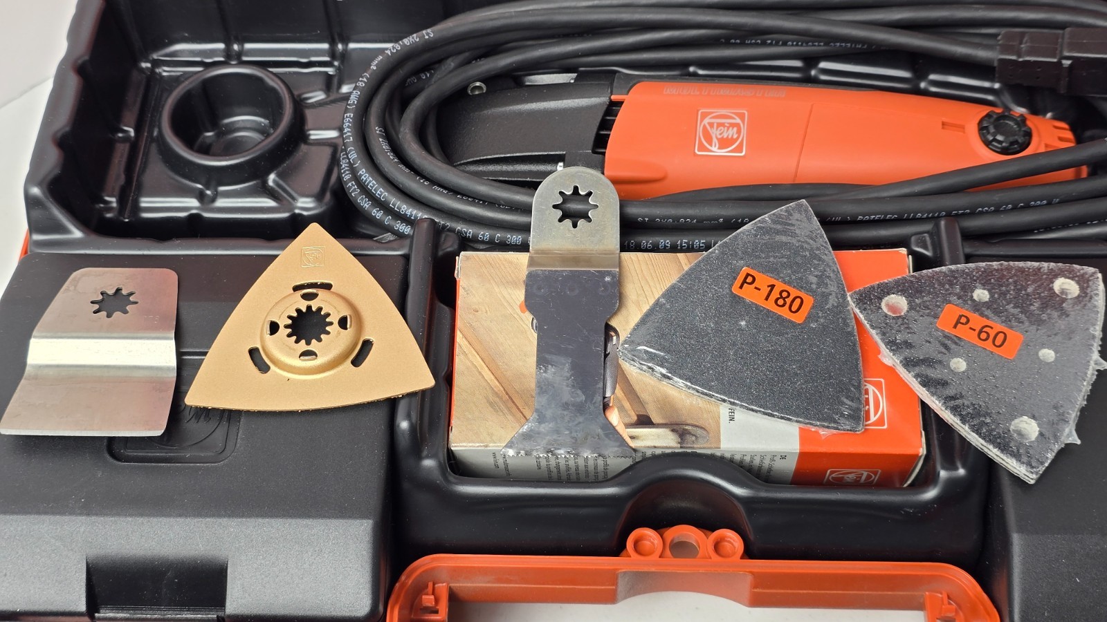 FEIN MultiMaster Top FMM 250Q Multi-Tool with Case & Acc (Virtually NEW)
