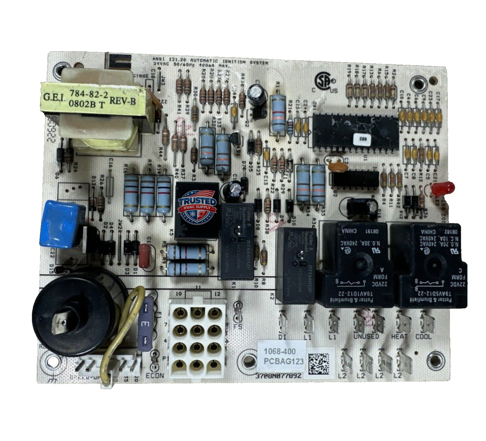 1068-400 GUARANTEED WORKING TESTED GOOD PCBAG123S Control Board PCBAG123
