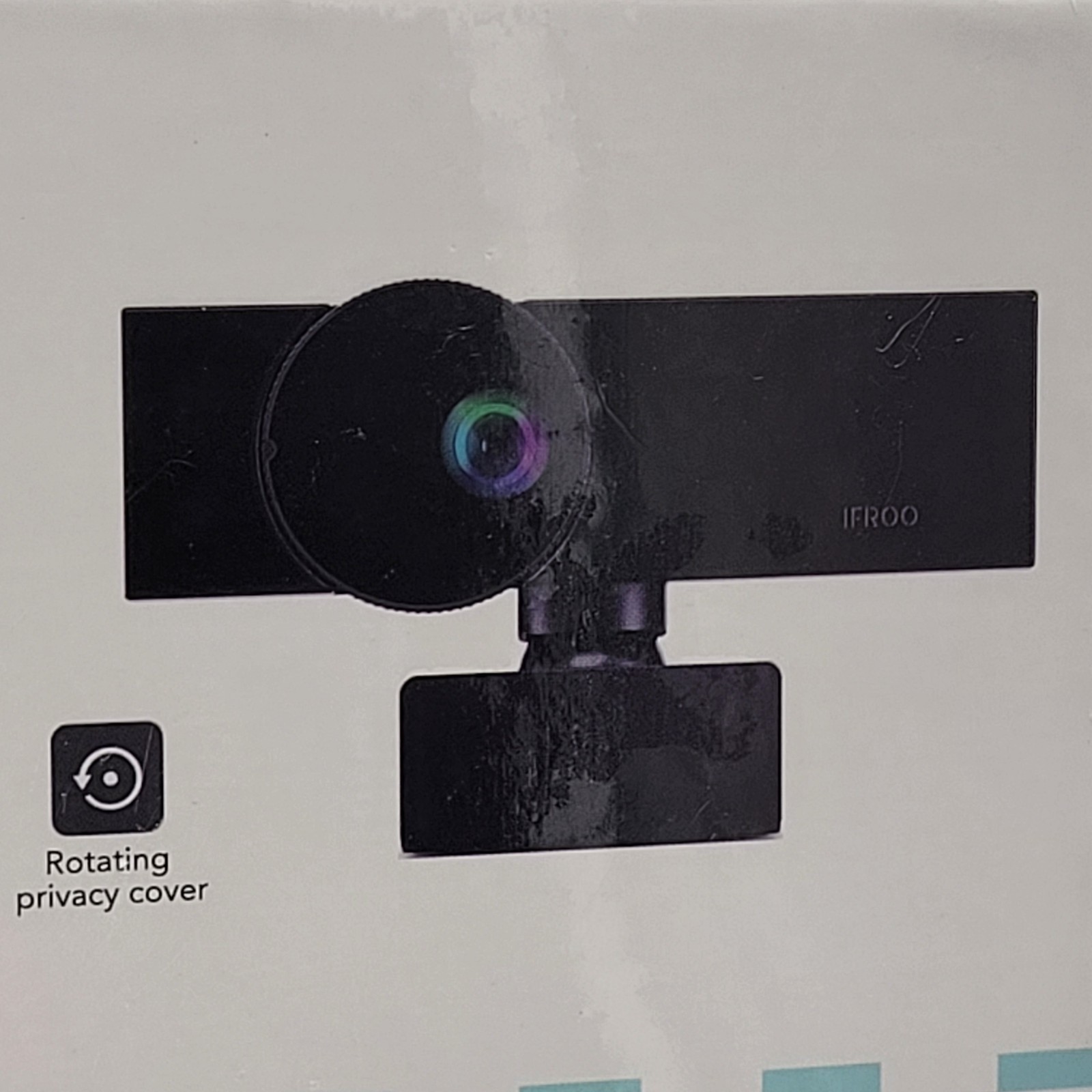IFROO Webcam A2 Face Image Optimization Full HD 1080P Built-in Microphone, NEW