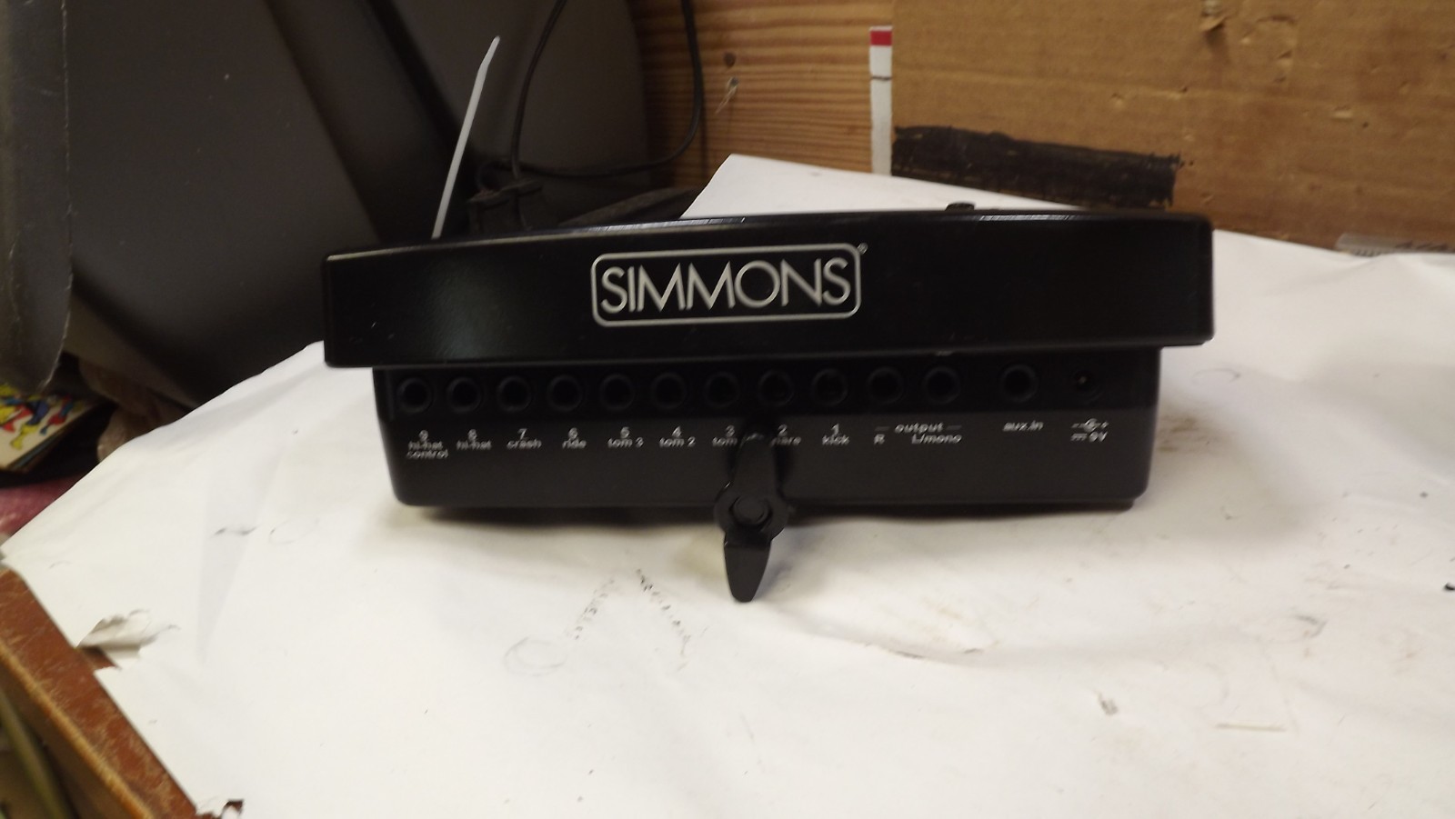 Simmons Digital Electronic Drum Sound Module Control SD7PK Brain