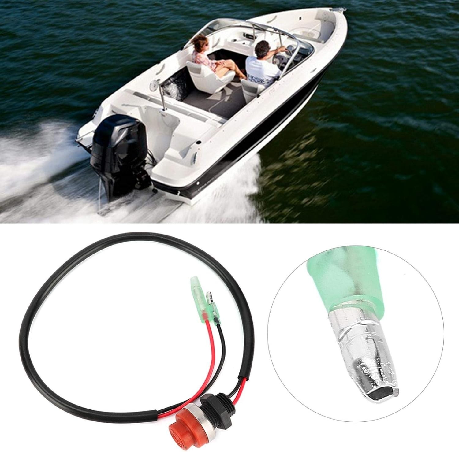 Marine Push Start Stop Button