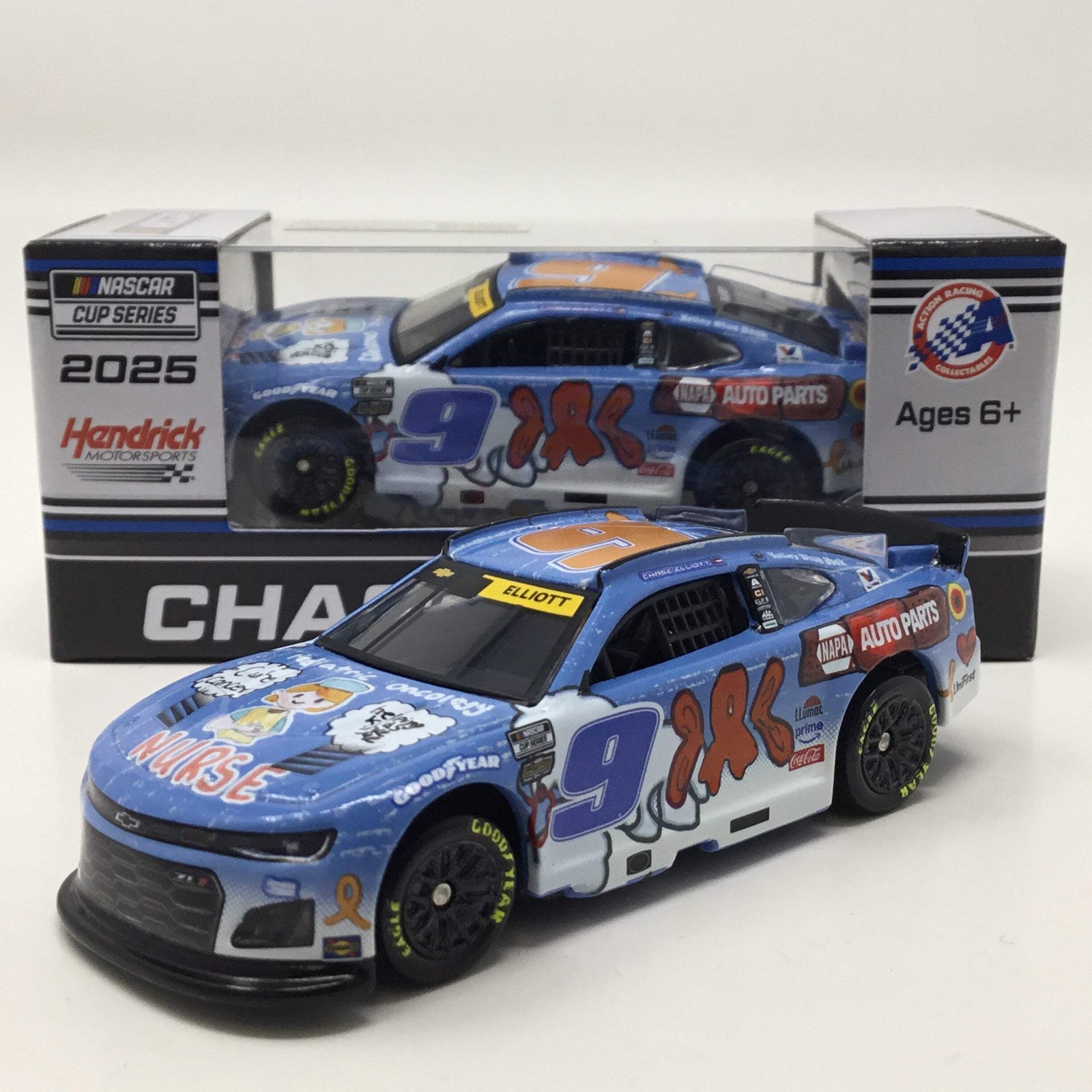 Chase Elliott 2025 NAPA / Children's Healthcare of Atlanta 1:64 Diecast