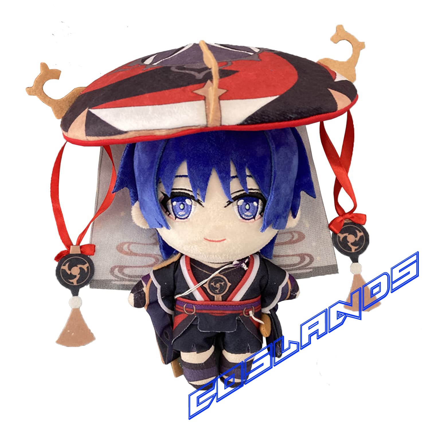 20cm Genshin Impact Scaramouche Plush Doll Anime Stuffed Pillow Cosplay Toys