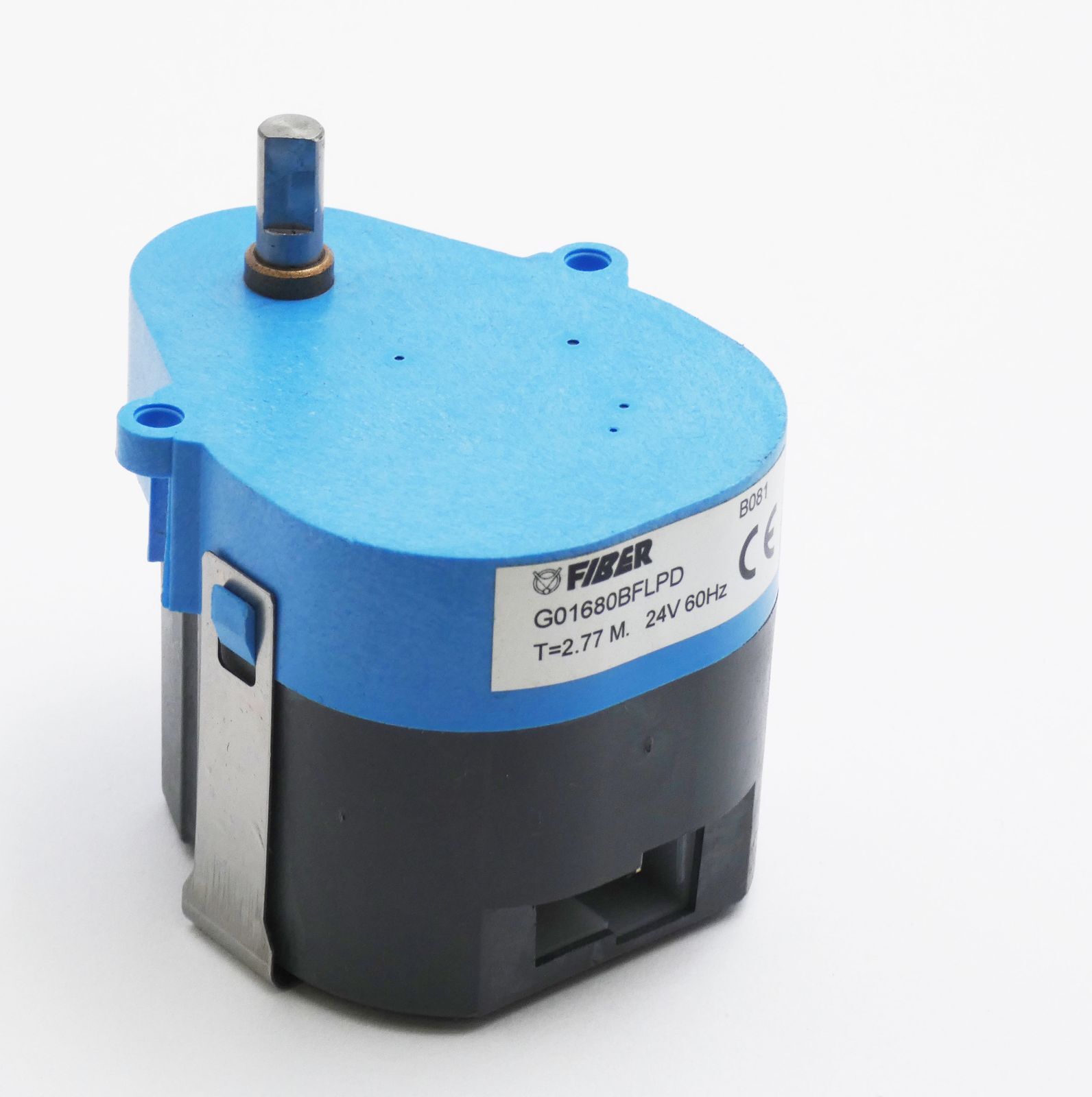 Fiber G01680BFLPD T=2.77M. 24V 60Hz Mini Gear Motor -unused-