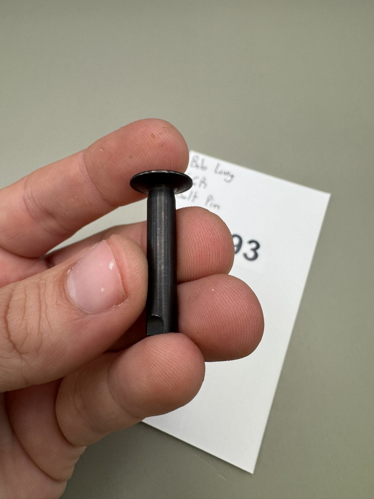 Bob Long G6R Bolt Pin Black