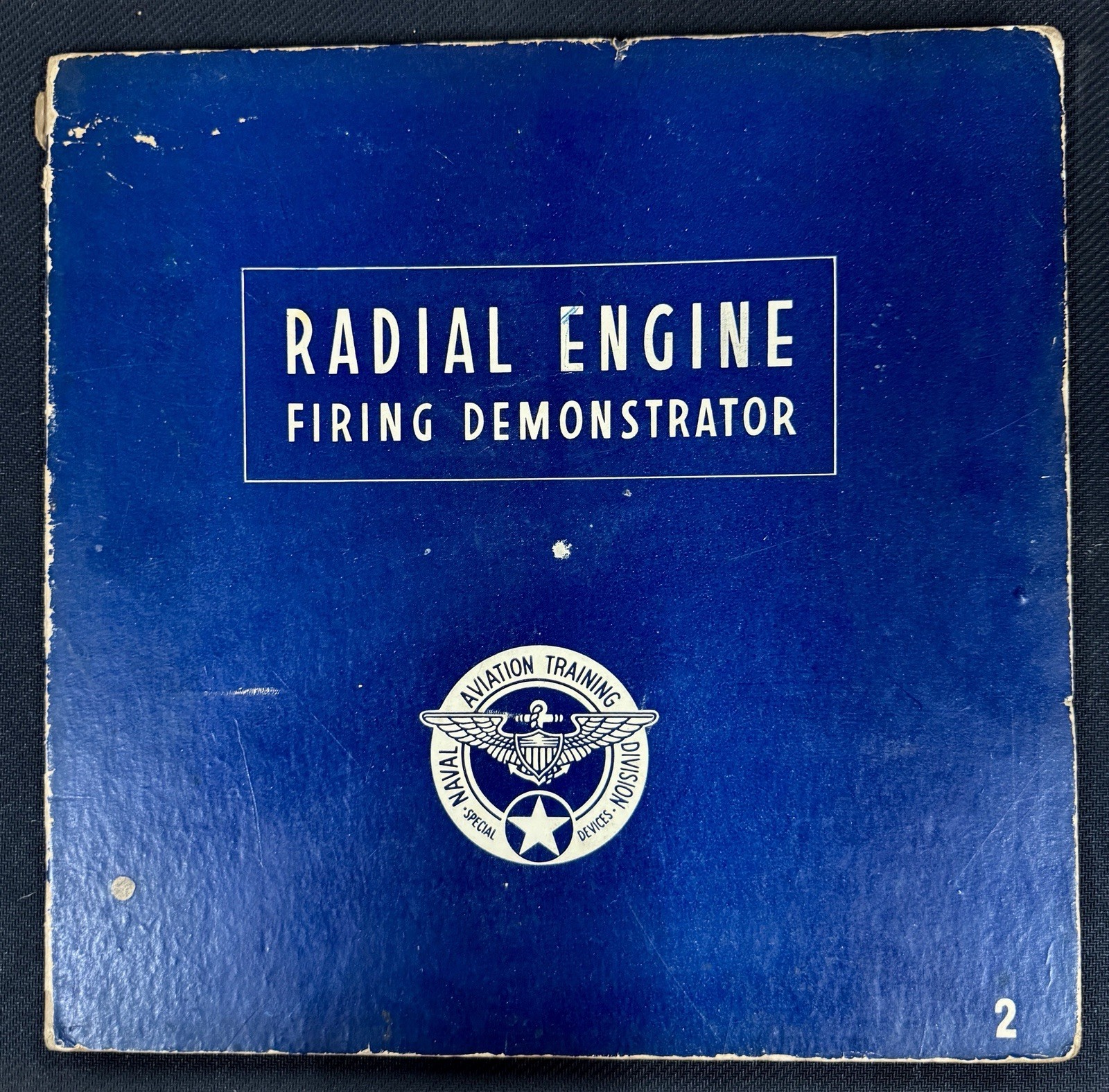 Radial Engine Firing Demonstrator Stemar Training Manual #2 Aviation Devise READ