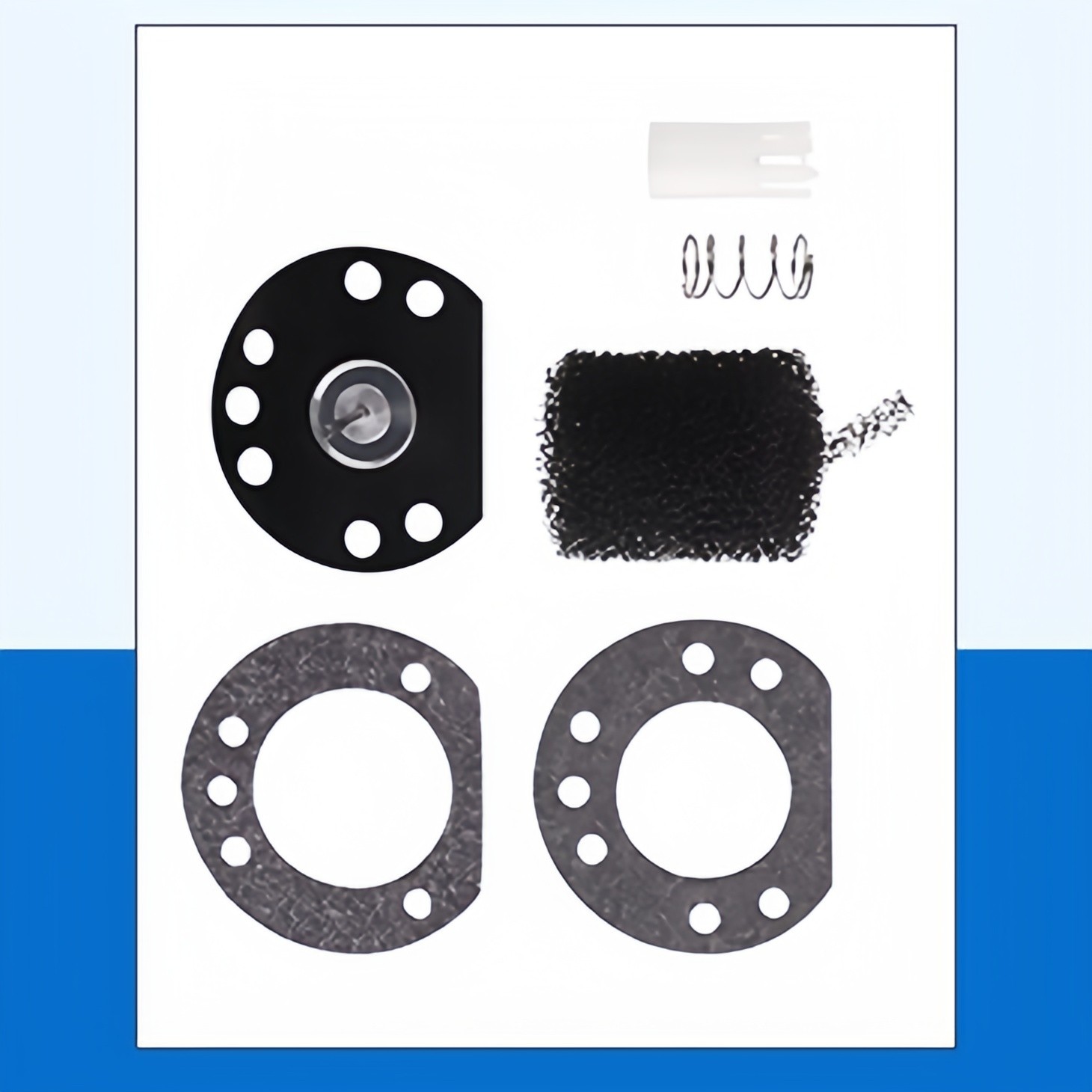 Oil Pump Diaphragm ,2 Gasket ,Oil Filter Kit For STIHL 009 010 011 012 1120 Saws