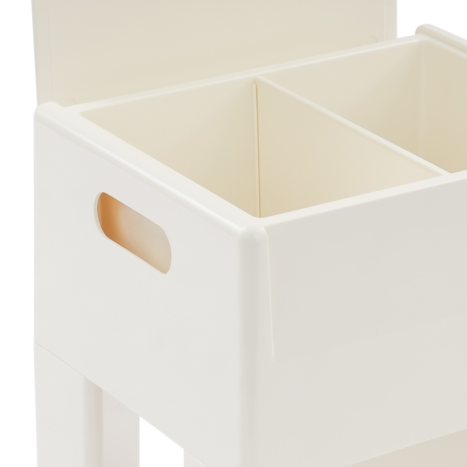 Multifunctional End Table Small Side Table for Bedroom Dorm and Small Spaces