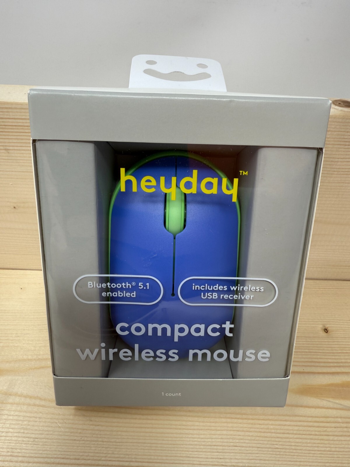 heyday Compact Wireless Mouse Bluetooth connectivity - Blue Mint