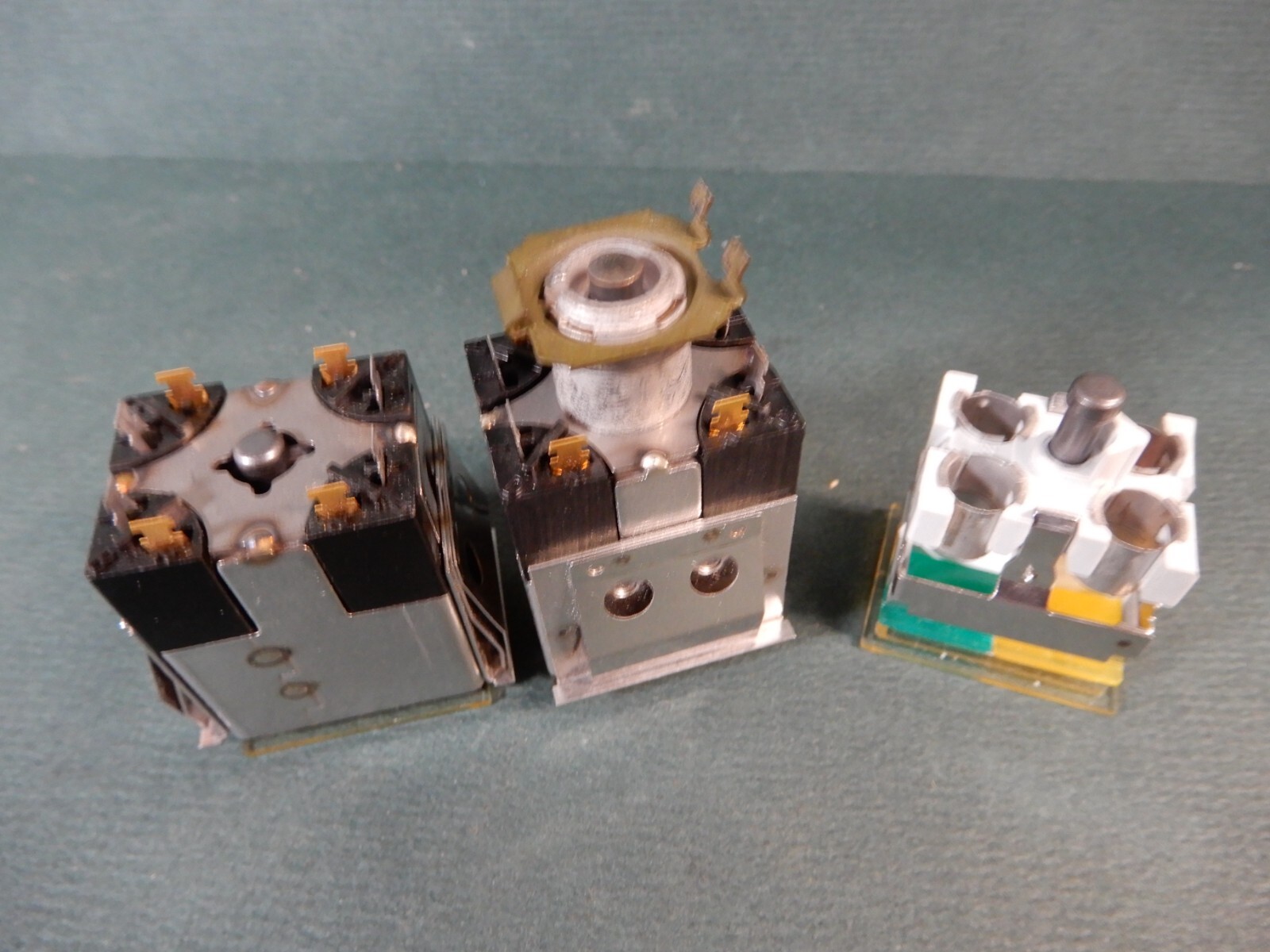 Honeywell Micro Switch "Series 2" Pushbutton Switch Housings Shown Used