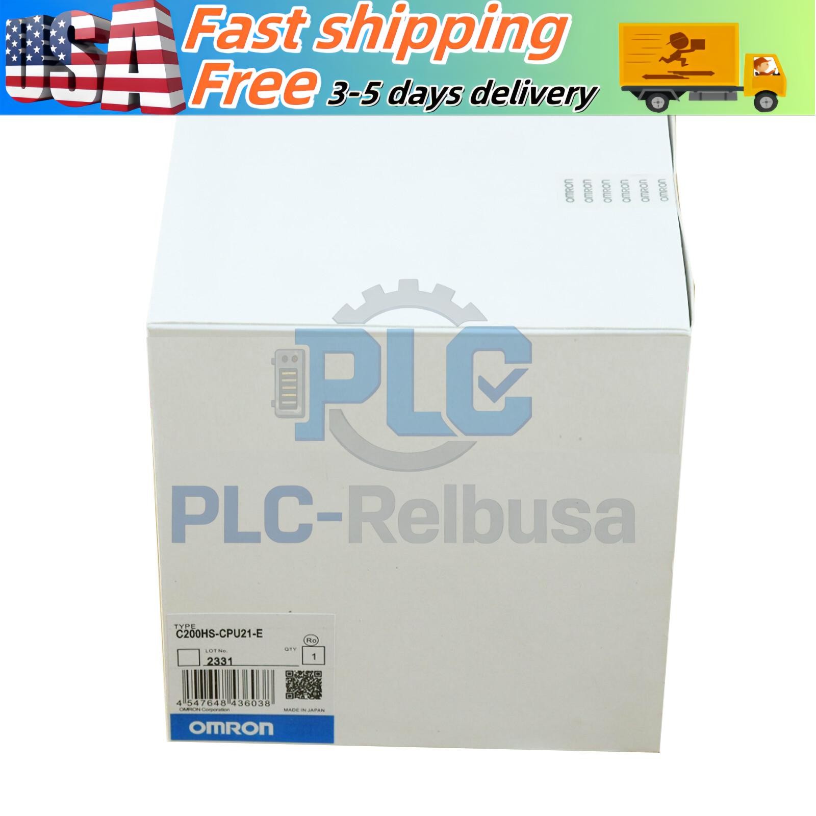 OMRON C200HS-CPU21-E SYSMATIC CPU UNIT PLC MODULE NEW IN BOX  US Free TAX