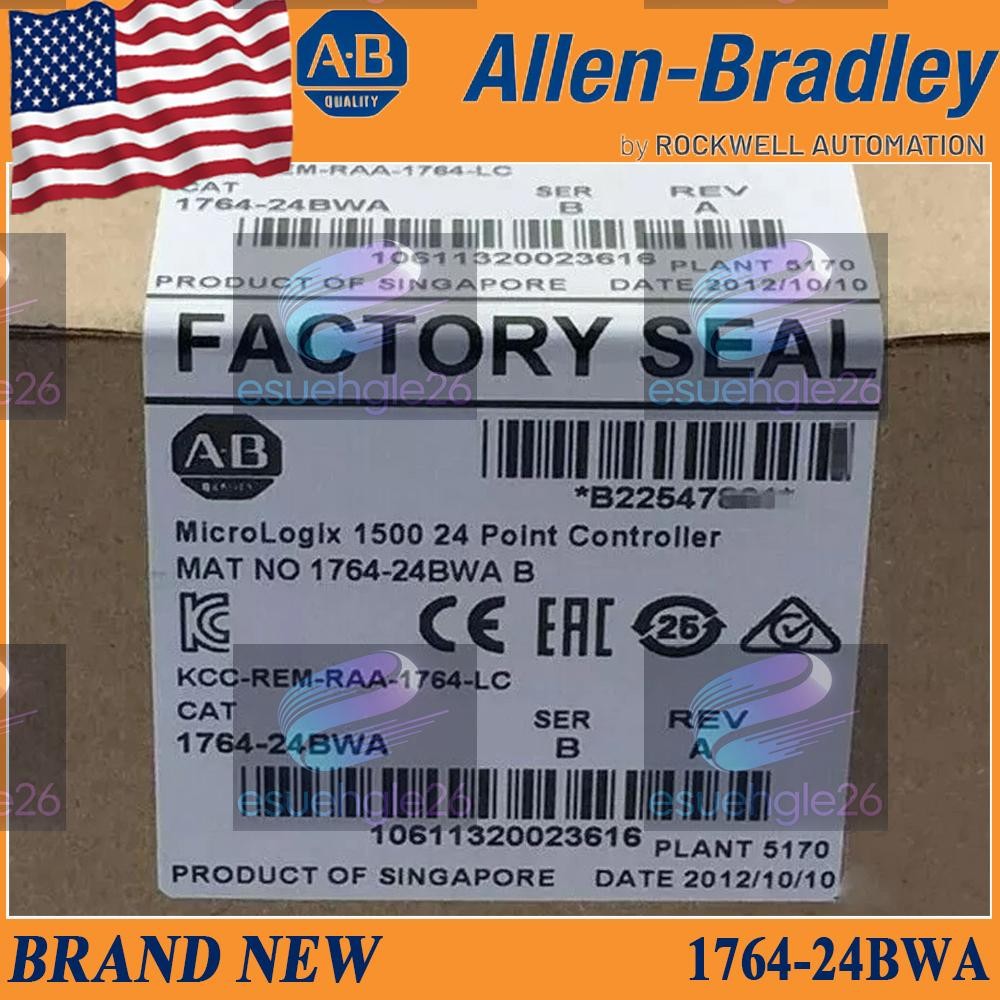 New NEW PLC 1764-24BWA SER B MicroLogix1500 24 Point Controller 1764 24BWA