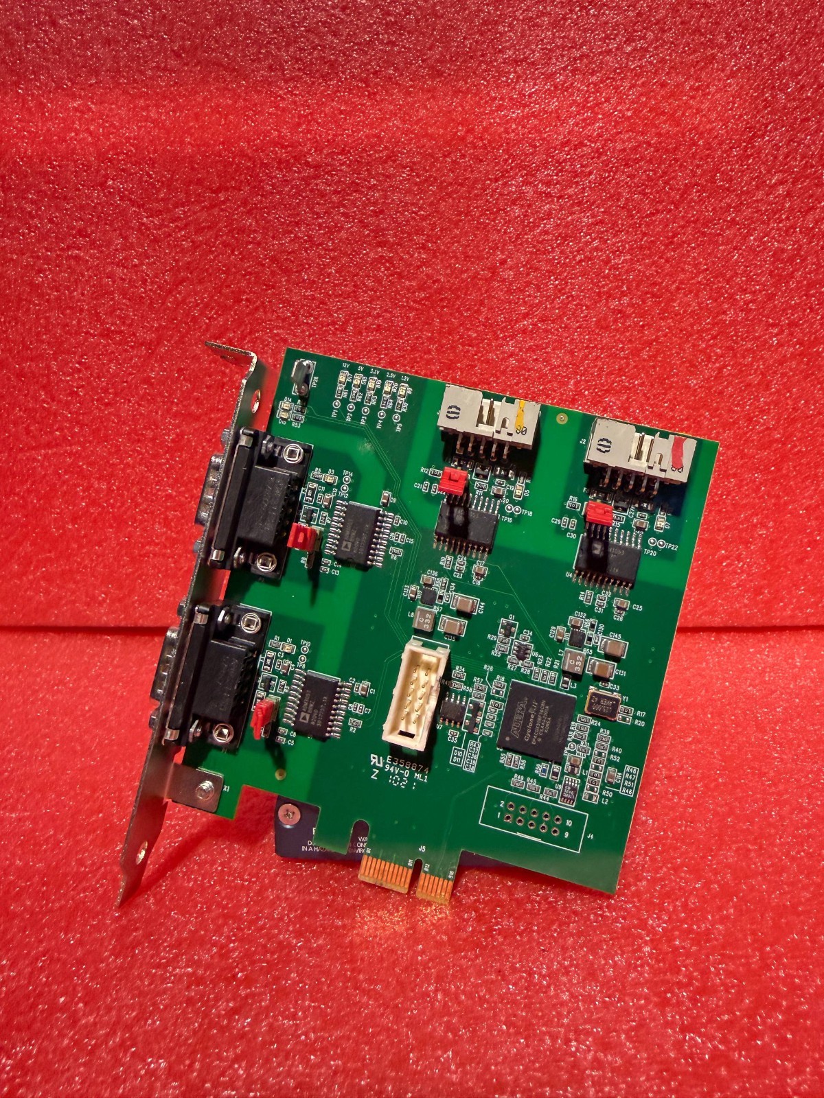 Dual Channel CAN Bus PCI Interface Card 1516030 Rev 01 CAN Bus Card