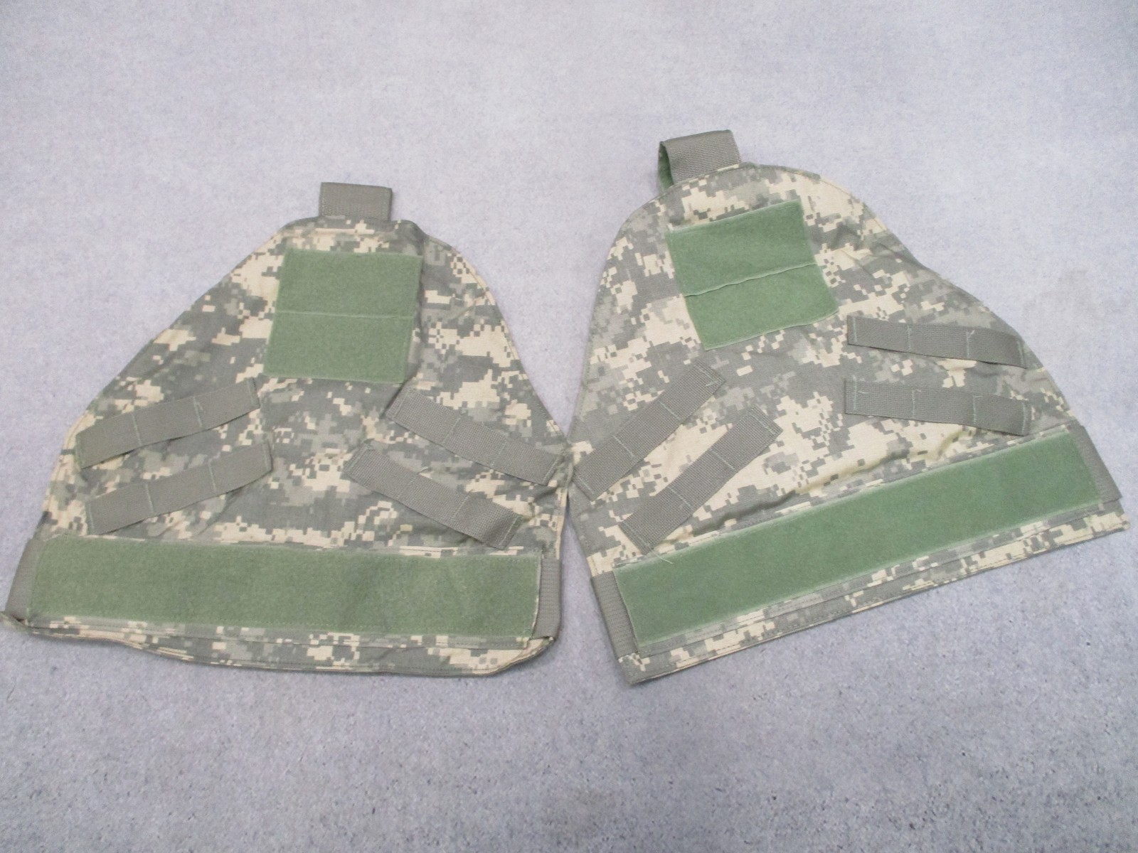UCP ACU Deltoid Shoulder Arm Protector Carrier Covers Pair Empty Used