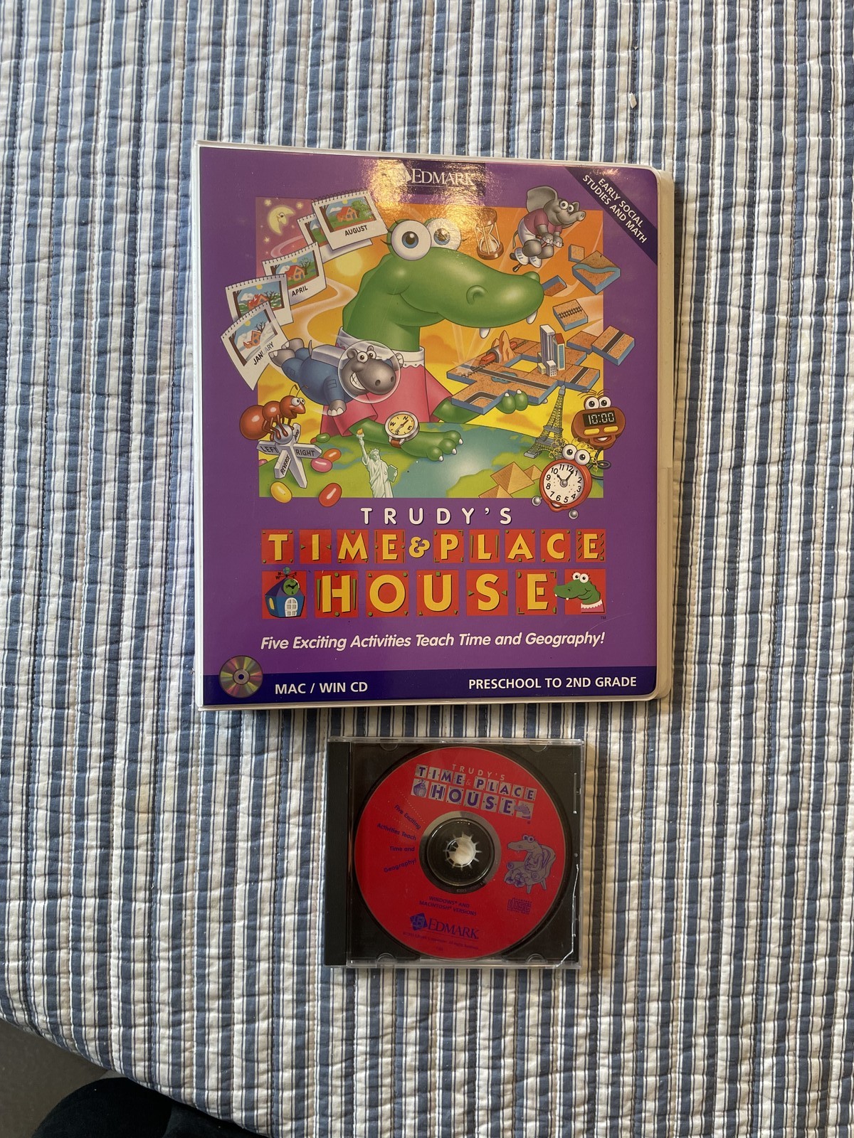Trudy's Time & Place House Edmark CD-ROM Win/Mac Education Software