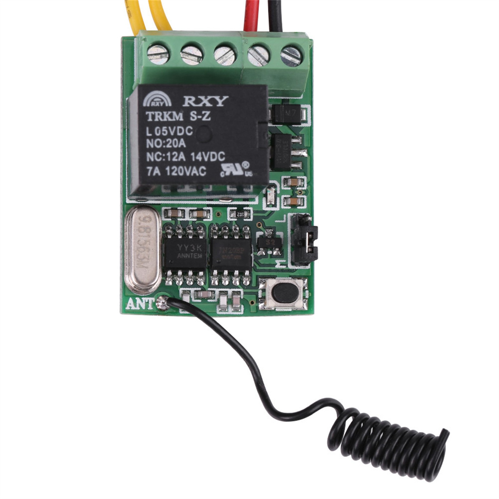 For Computer Wireless Relay Remote Control One Key Switch Receiver Transmitter