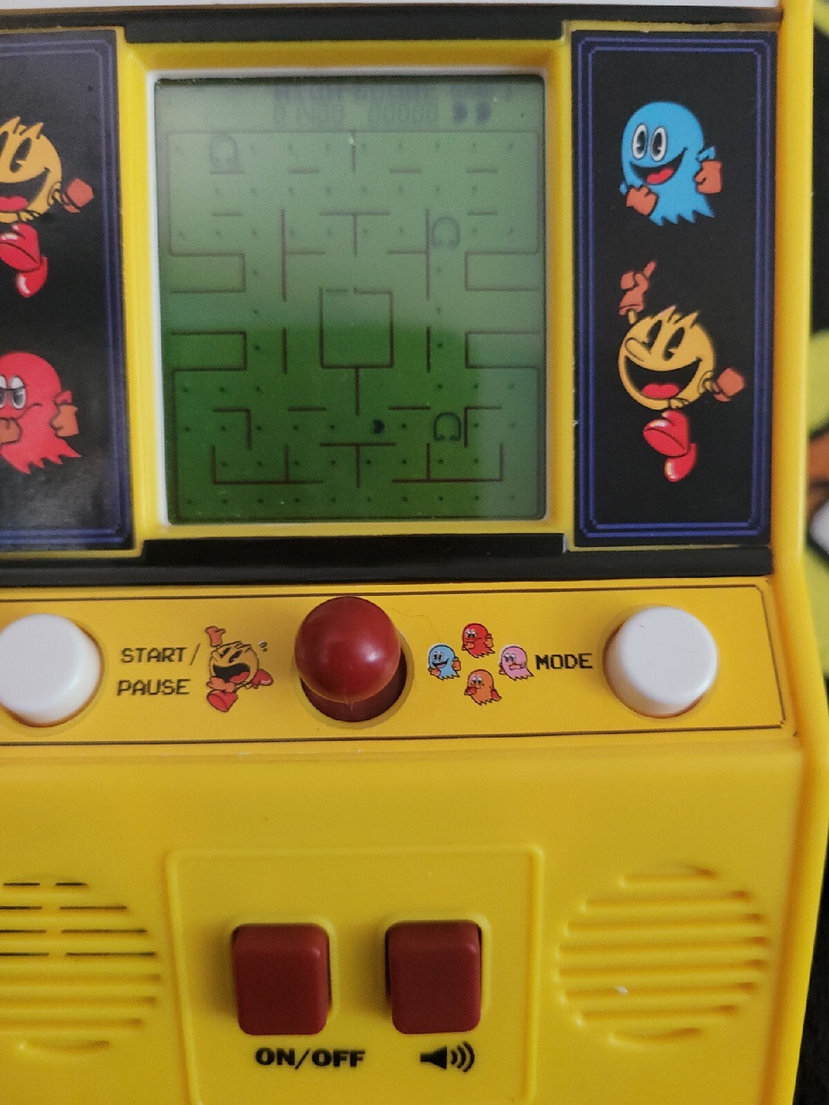 Pac-Man Mini Arcade Game Pacman Machine Vintage Look Nostalgia Classic Game Play