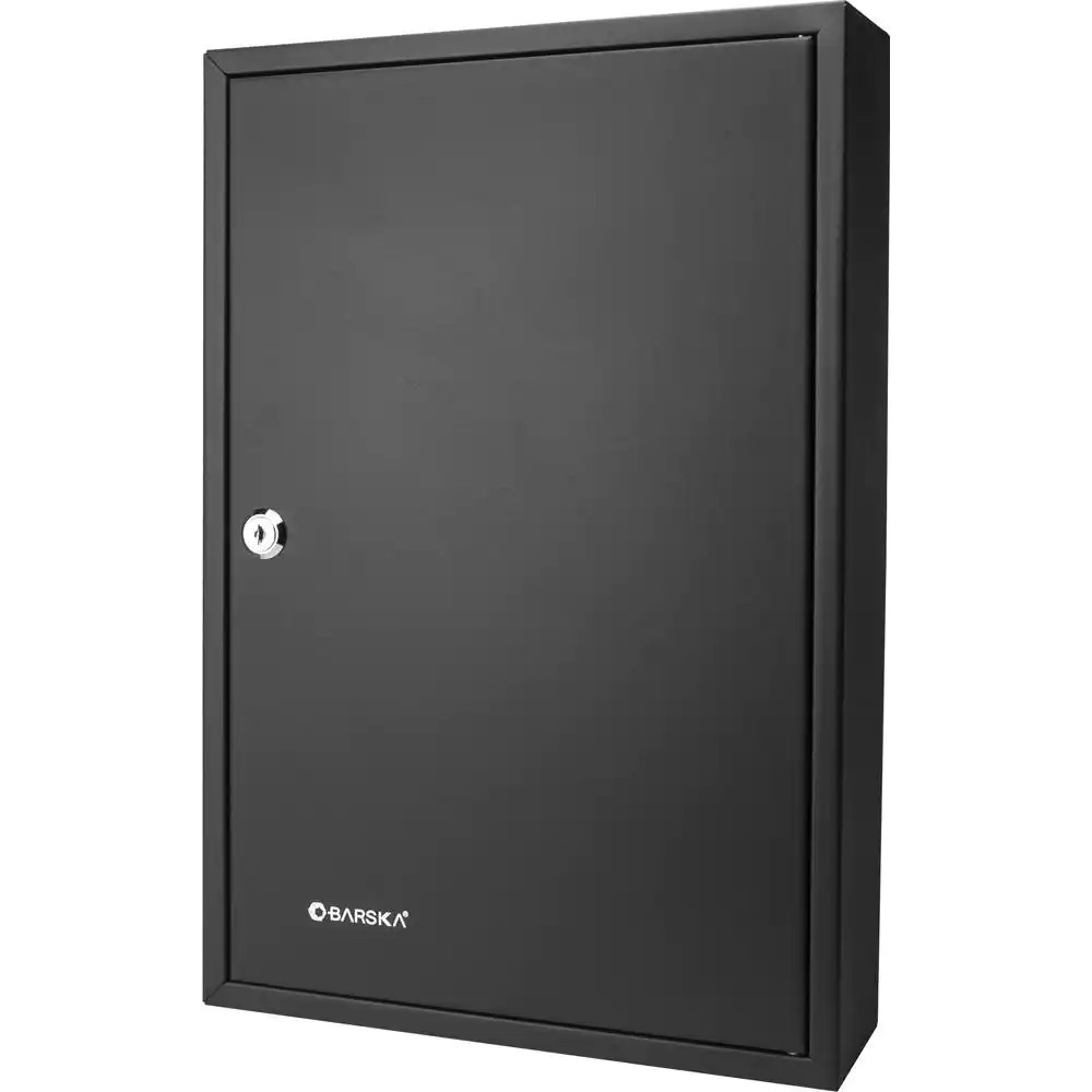 64 Place Key Lock Box Storage Safe Cabinet Wall Mount Hook Organizer Car Dealers